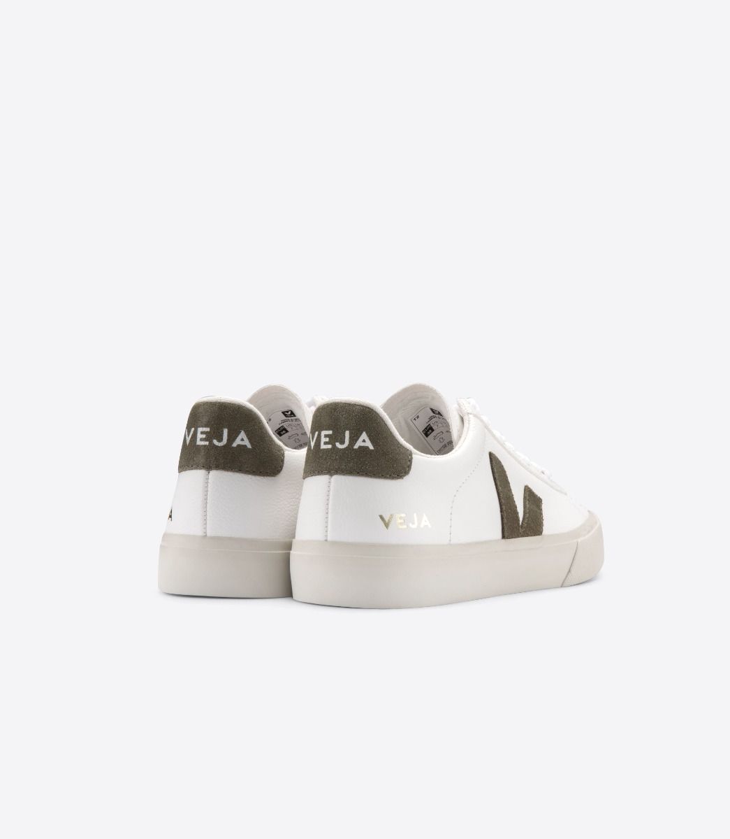 Sapatilhas Veja Campo Chromefree Feminino Branco Caqui | TQ3098672