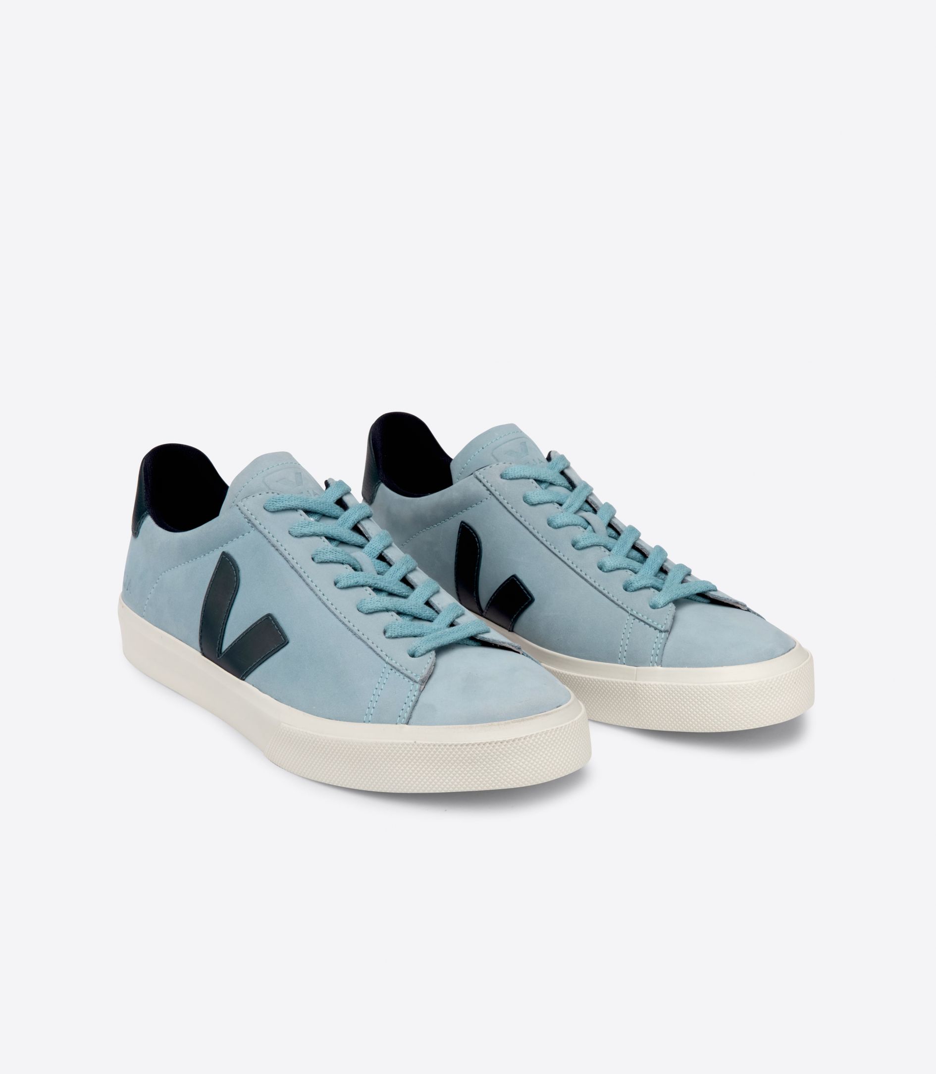 Sapatilhas Veja Campo Nubuck Feminino Cinzentas | UX4920637