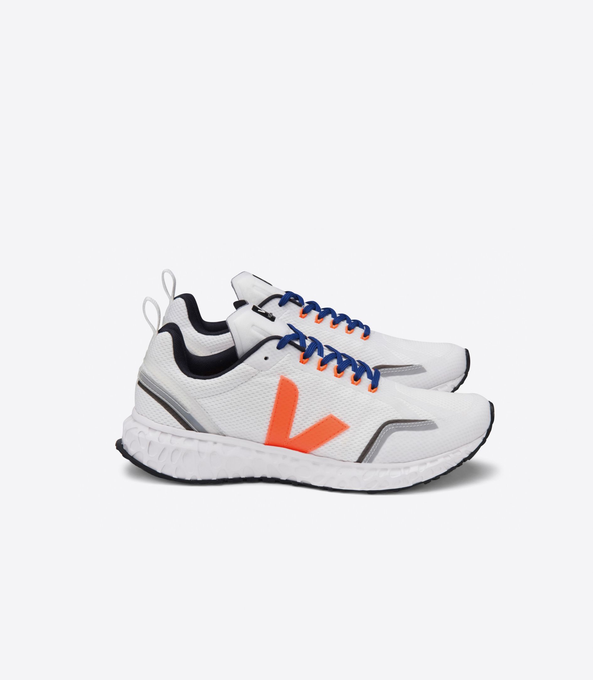 Sapatilhas Veja Condor Mesh Masculino Branco Laranja | JV4208756