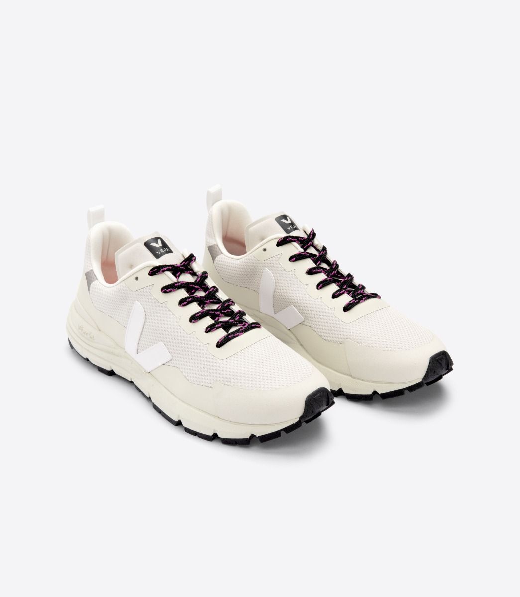 Sapatilhas Veja Dekkan Alveomesh Feminino Bege Branco | LR1237569