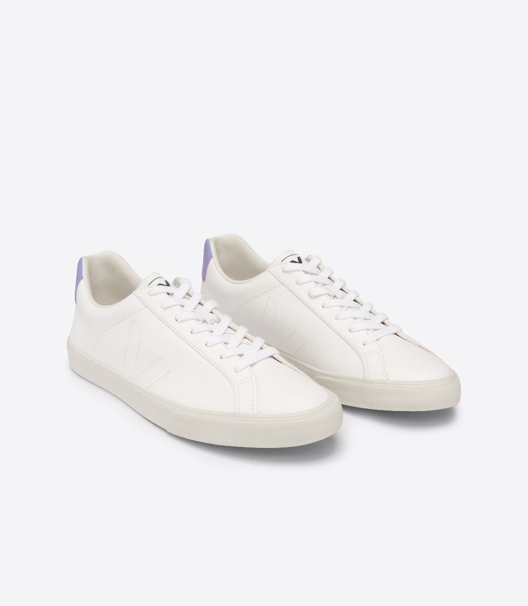 Sapatilhas Veja Esplar Chromefree Feminino Branco Laranja | HE5120749