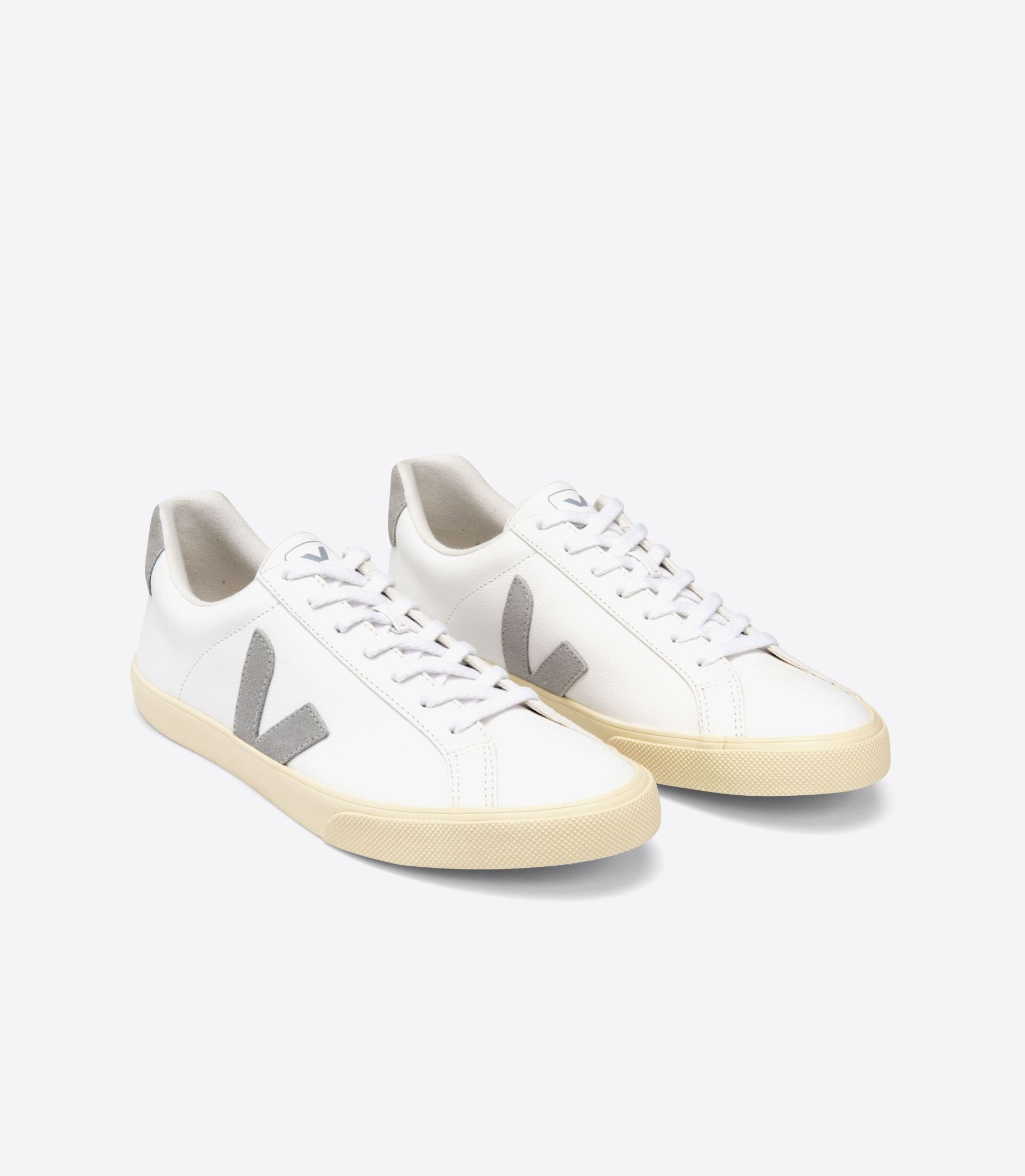 Sapatilhas Veja Esplar Chromefree Feminino Branco Cinzentas | TC2189763