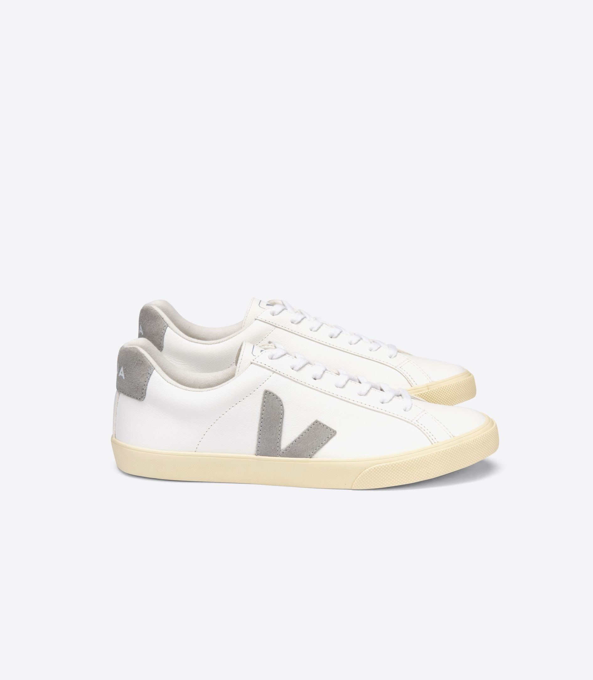 Sapatilhas Veja Esplar Chromefree Feminino Branco Cinzentas | TC2189763