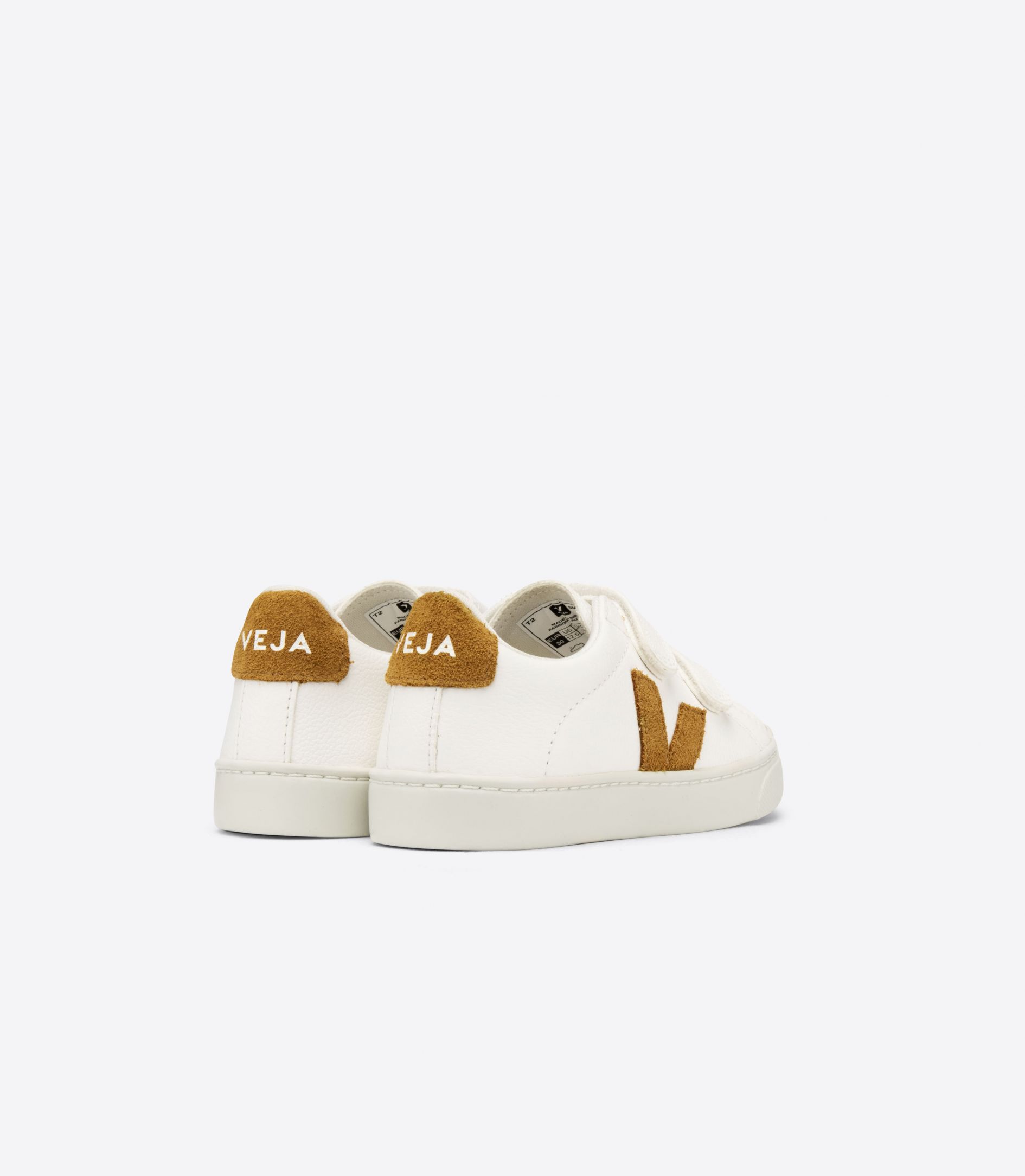 Sapatilhas Veja Esplar Chromefree Leather Criança Branco Marrom | HB6205731