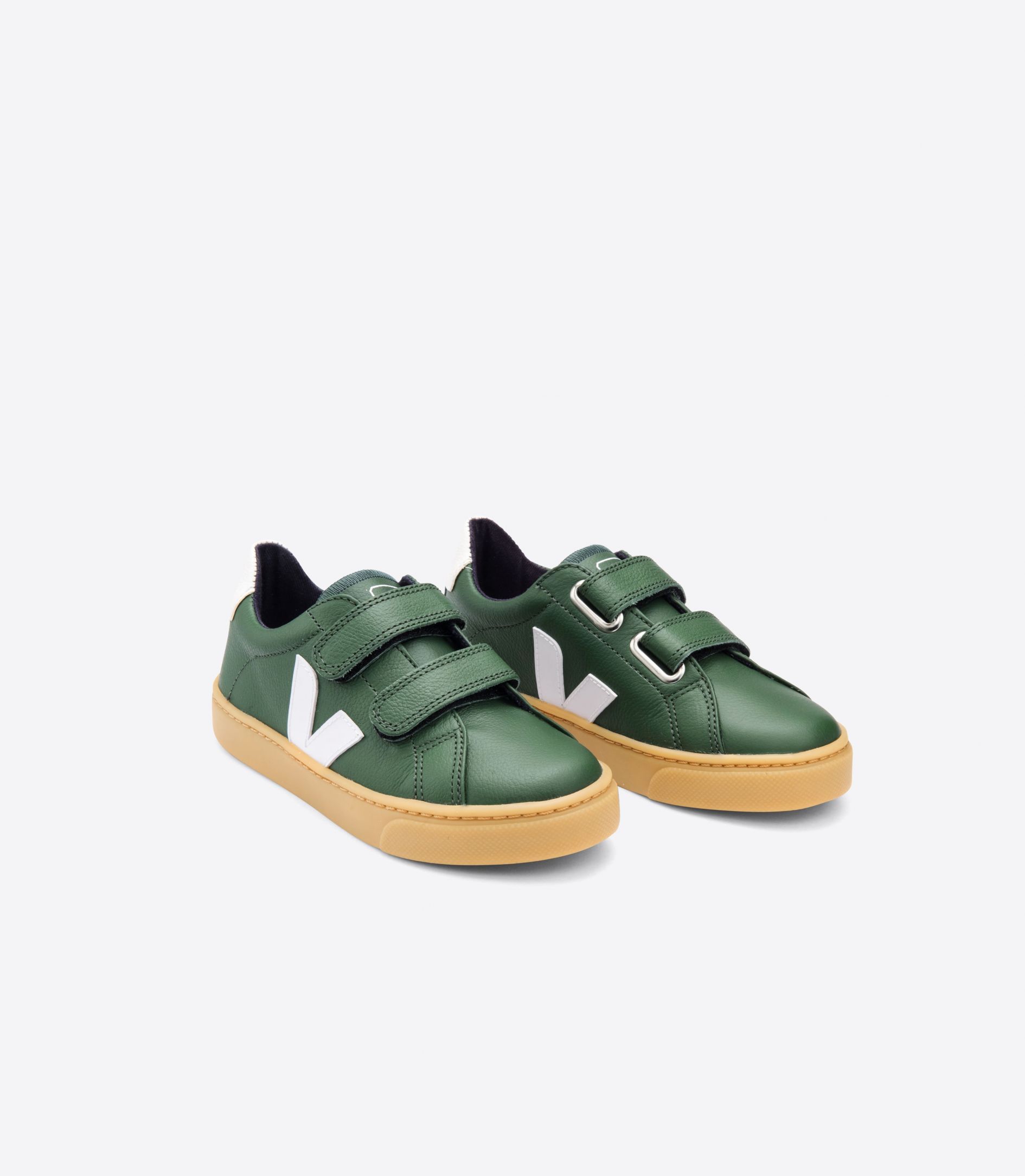 Sapatilhas Veja Esplar Leather Criança Branco | RN6410827