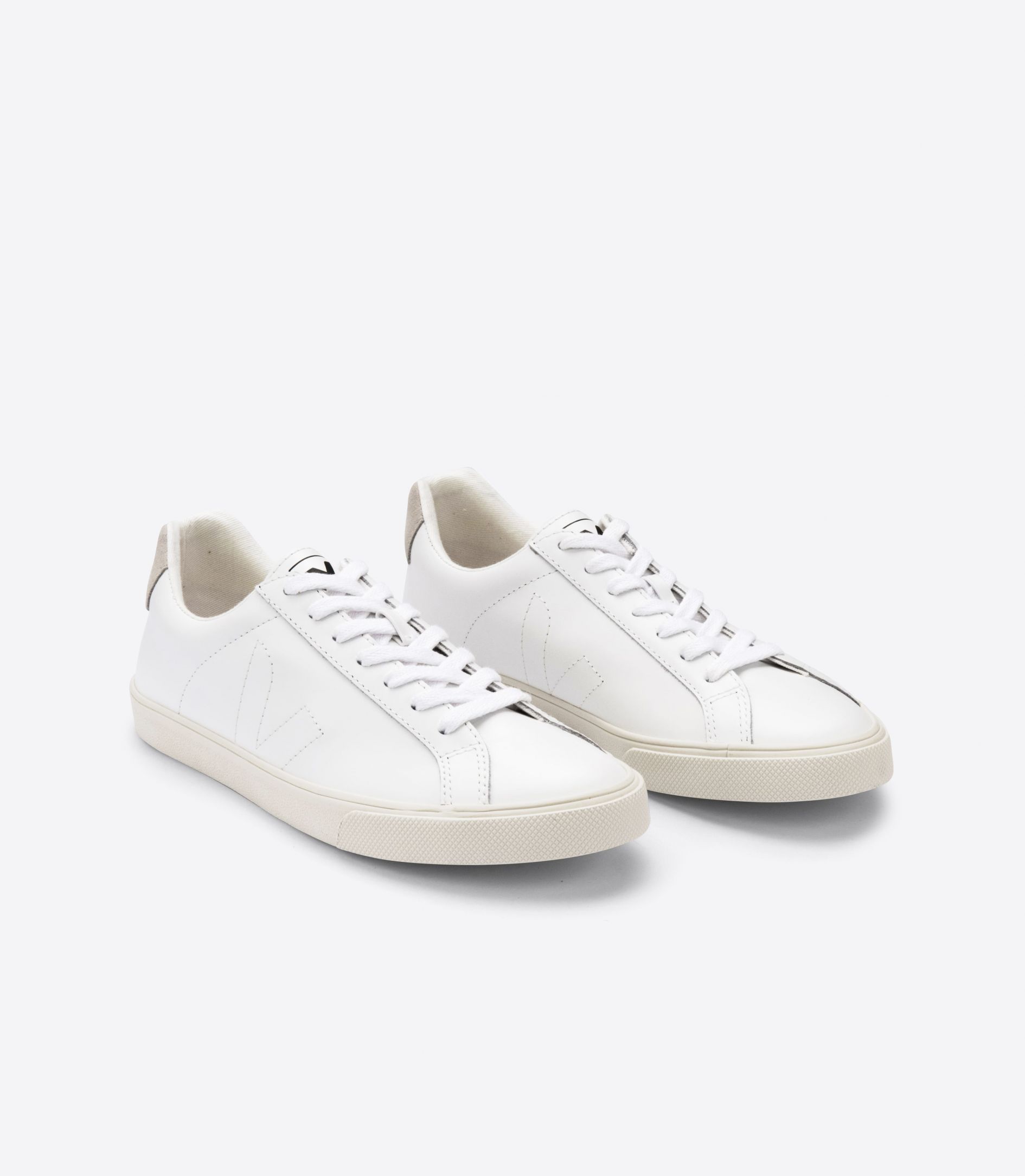 Sapatilhas Veja Esplar Leather Feminino Branco | RG9280614