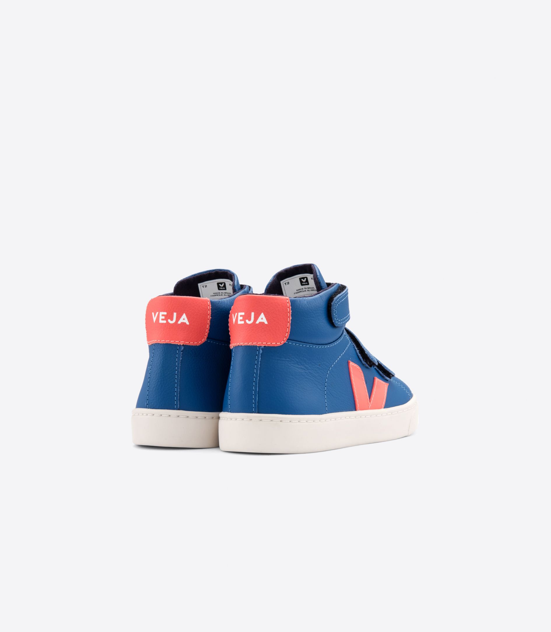 Sapatilhas Veja Esplar Medio Chromefree Criança Azul Anil Laranja | RS7938604