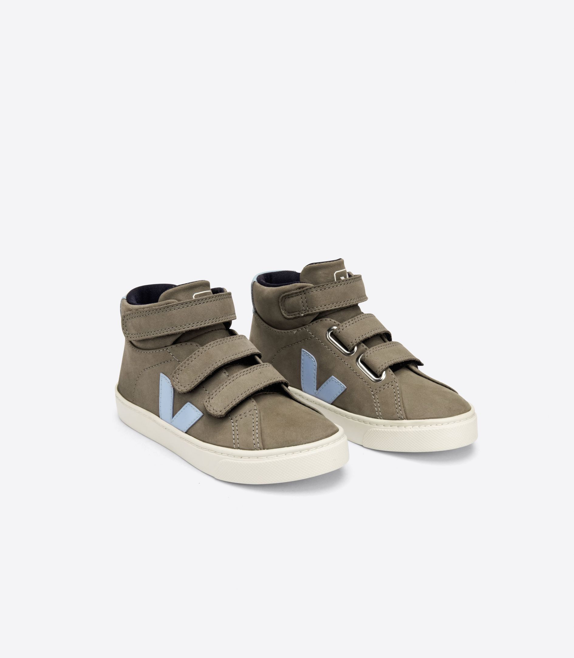 Sapatilhas Veja Esplar Medio Nubuck Criança Cinzentas | FL9146258