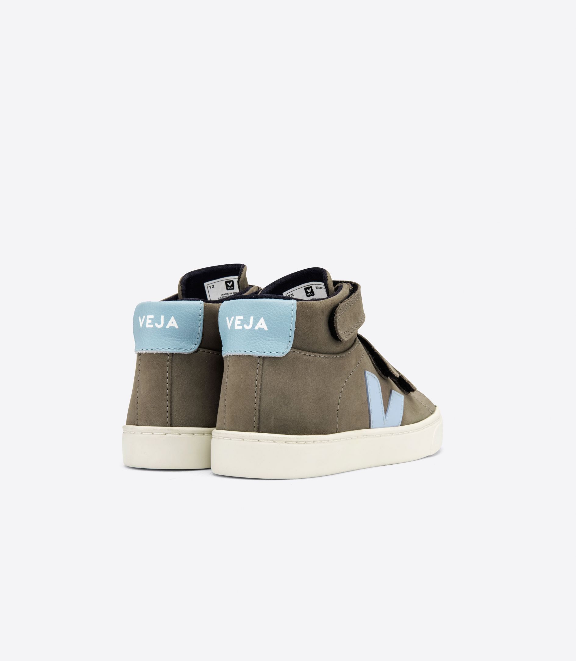 Sapatilhas Veja Esplar Medio Nubuck Criança Cinzentas | FL9146258