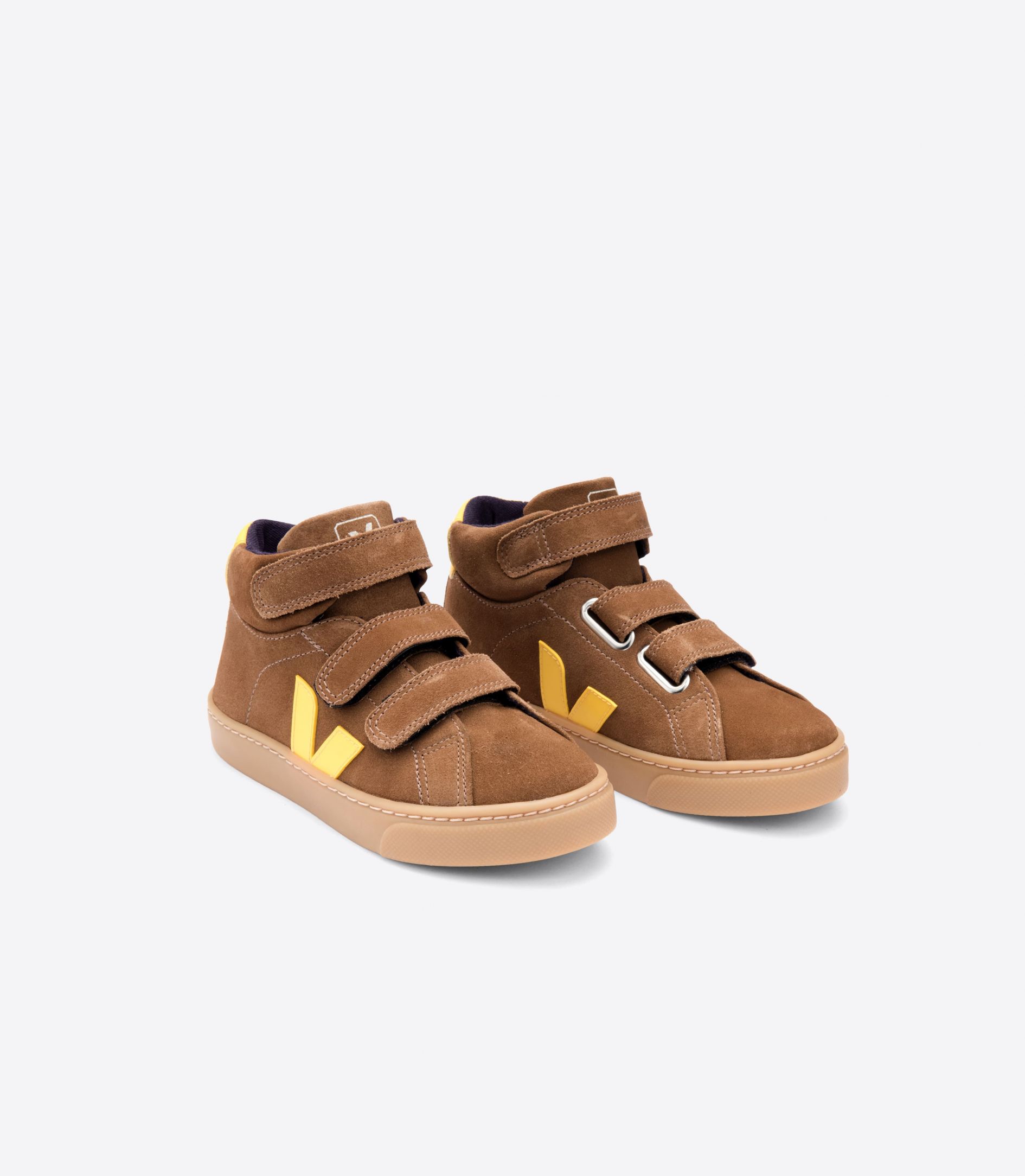 Sapatilhas Veja Esplar Medio Suede Criança Marrom | IO2847605