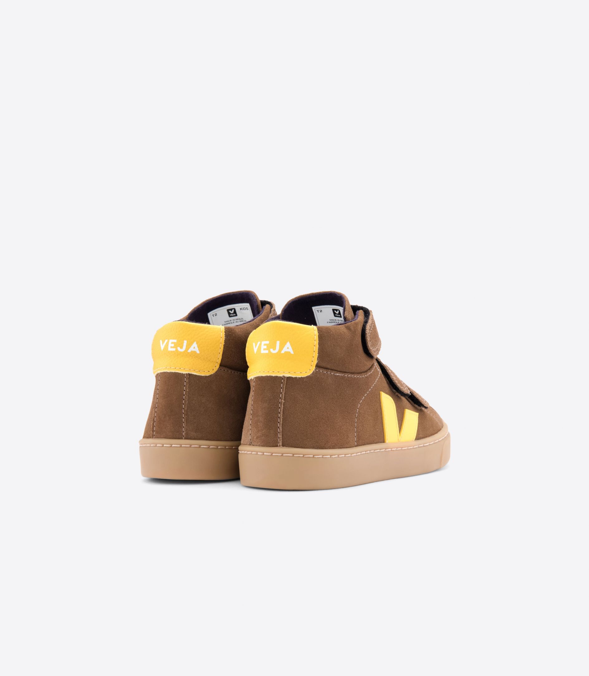 Sapatilhas Veja Esplar Medio Suede Criança Marrom | IO2847605