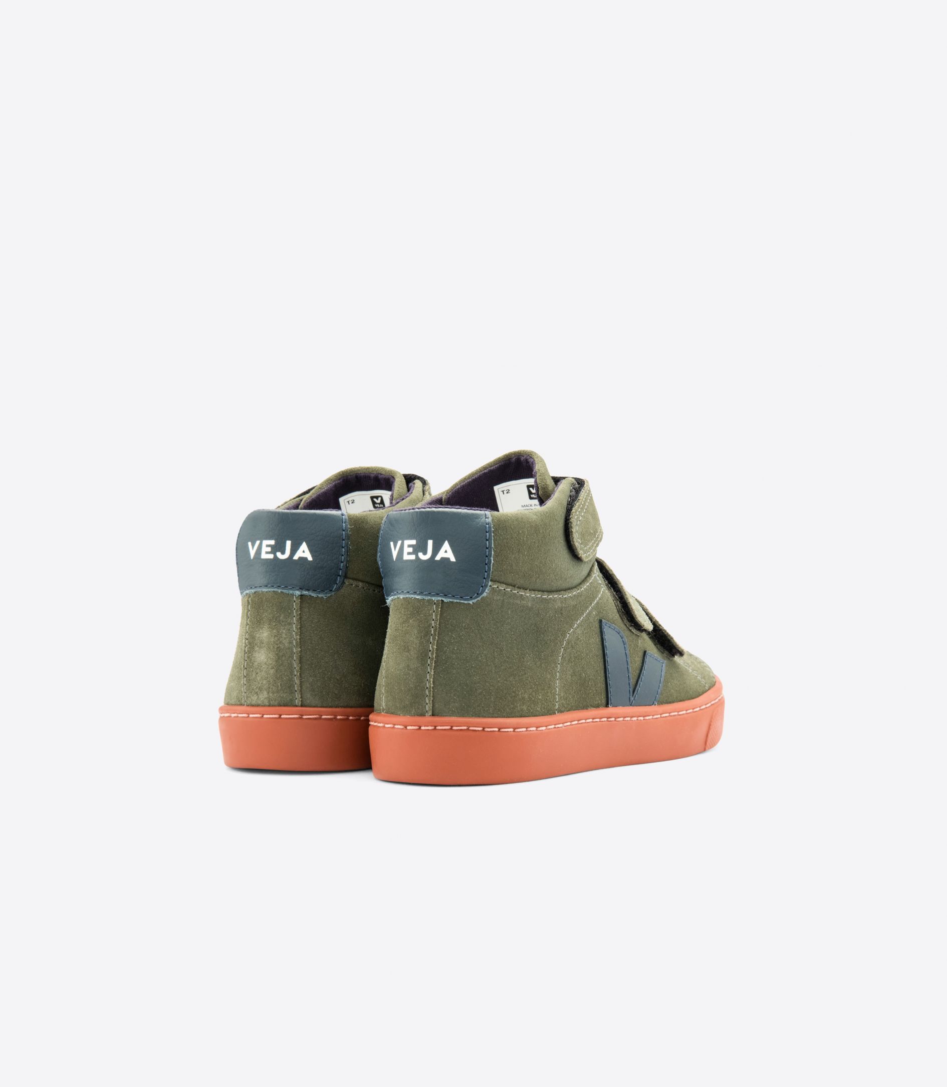 Sapatilhas Veja Esplar Medio Suede Criança Verde Oliva | WJ2385106