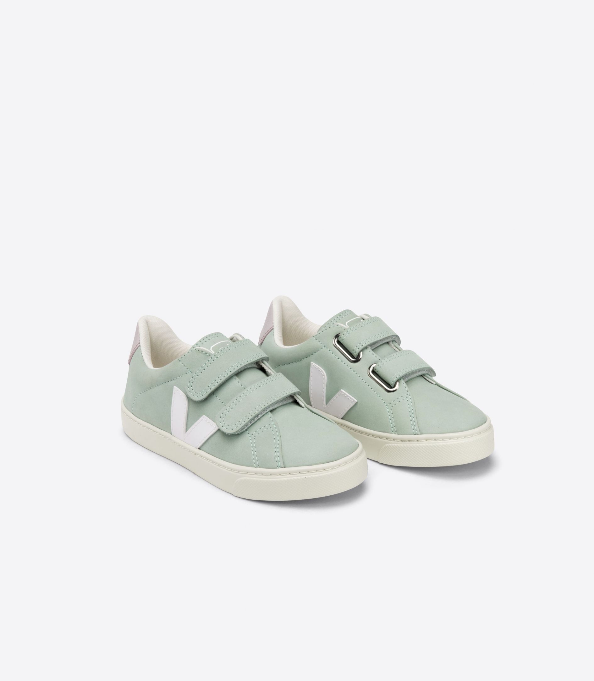 Sapatilhas Veja Esplar Nubuck Criança Branco | IS9476301