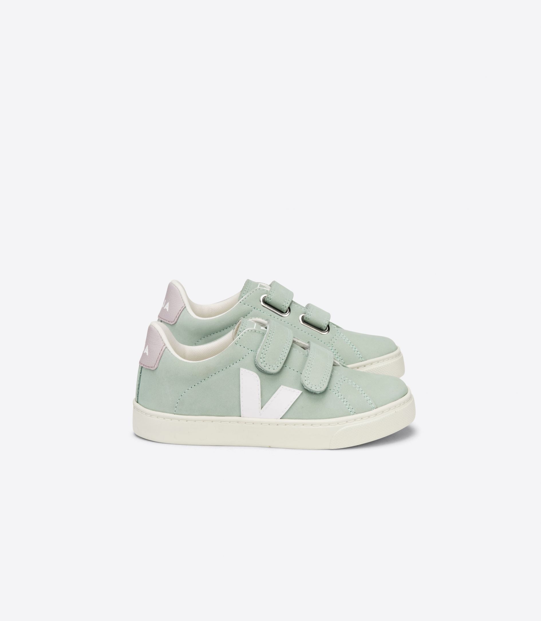 Sapatilhas Veja Esplar Nubuck Criança Branco | IS9476301