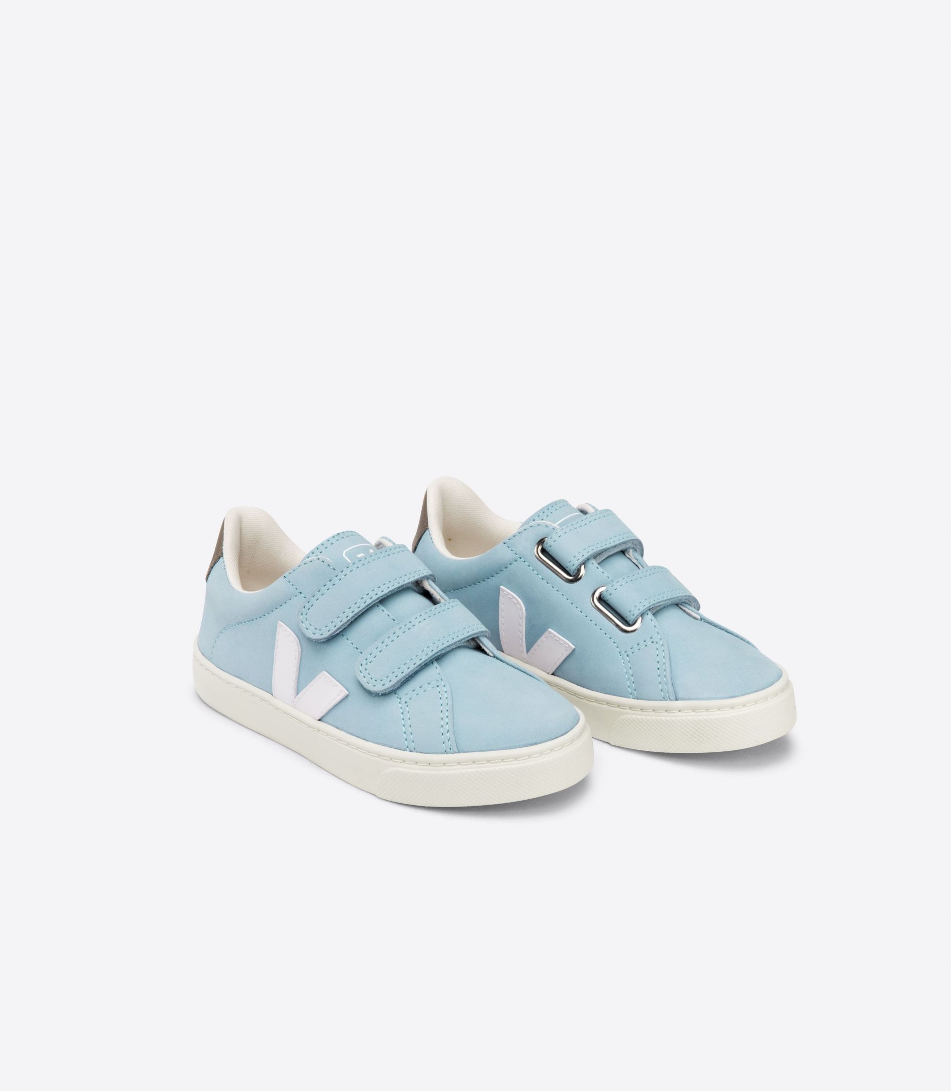 Sapatilhas Veja Esplar Nubuck Criança Cinzentas Branco | IT3298450