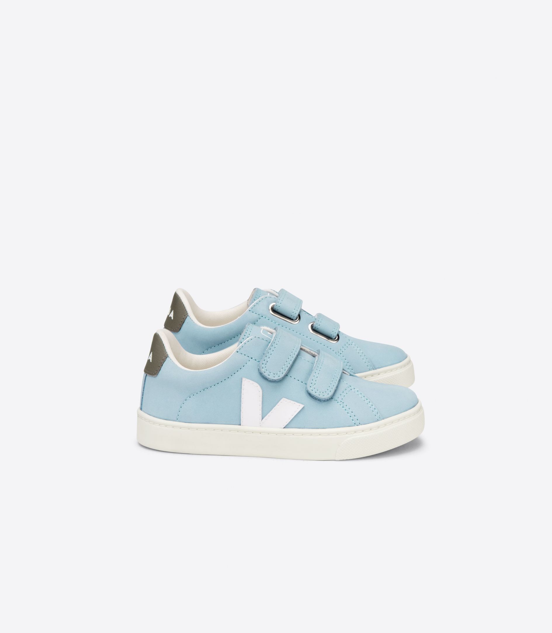 Sapatilhas Veja Esplar Nubuck Criança Cinzentas Branco | IT3298450