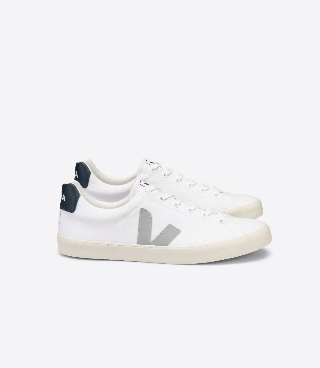 Sapatilhas Veja Esplar Se Canvas Feminino Branco Cinzentas | BI2719038