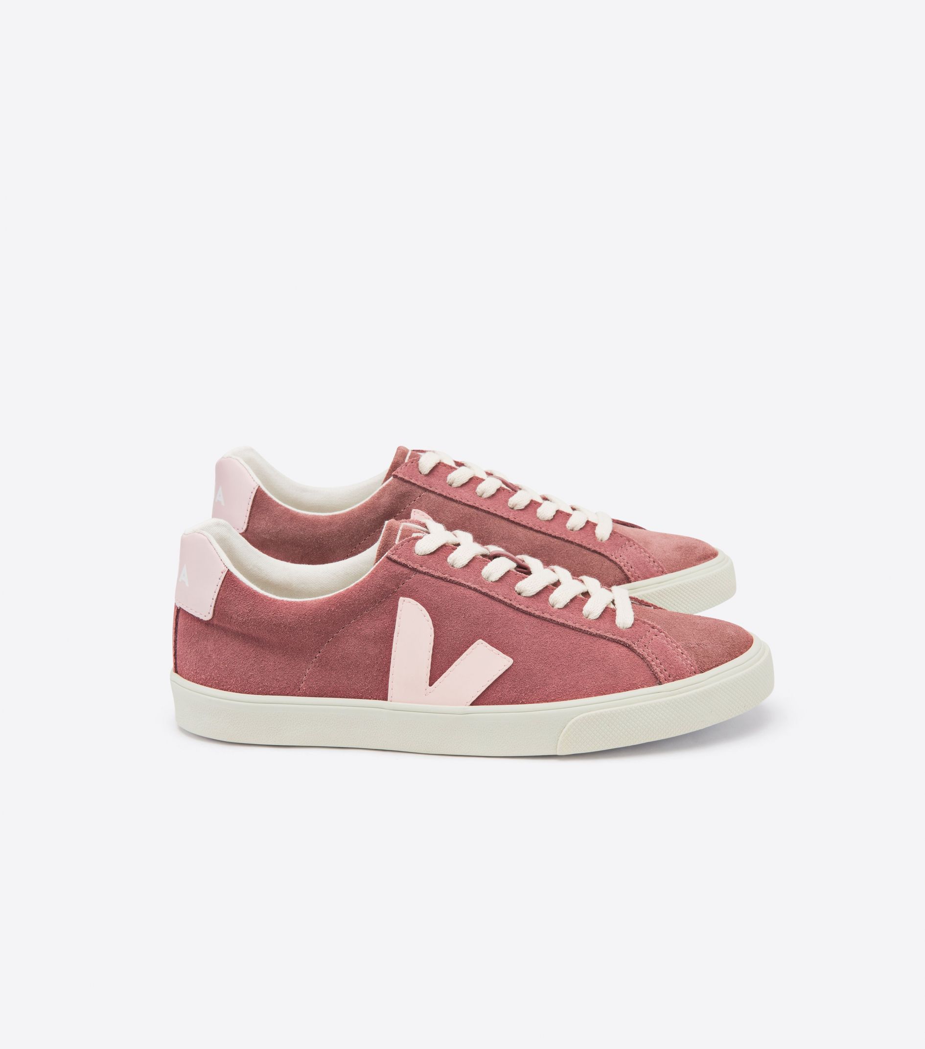 Sapatilhas Veja Esplar Suede Feminino Vermelhas | GQ2340781