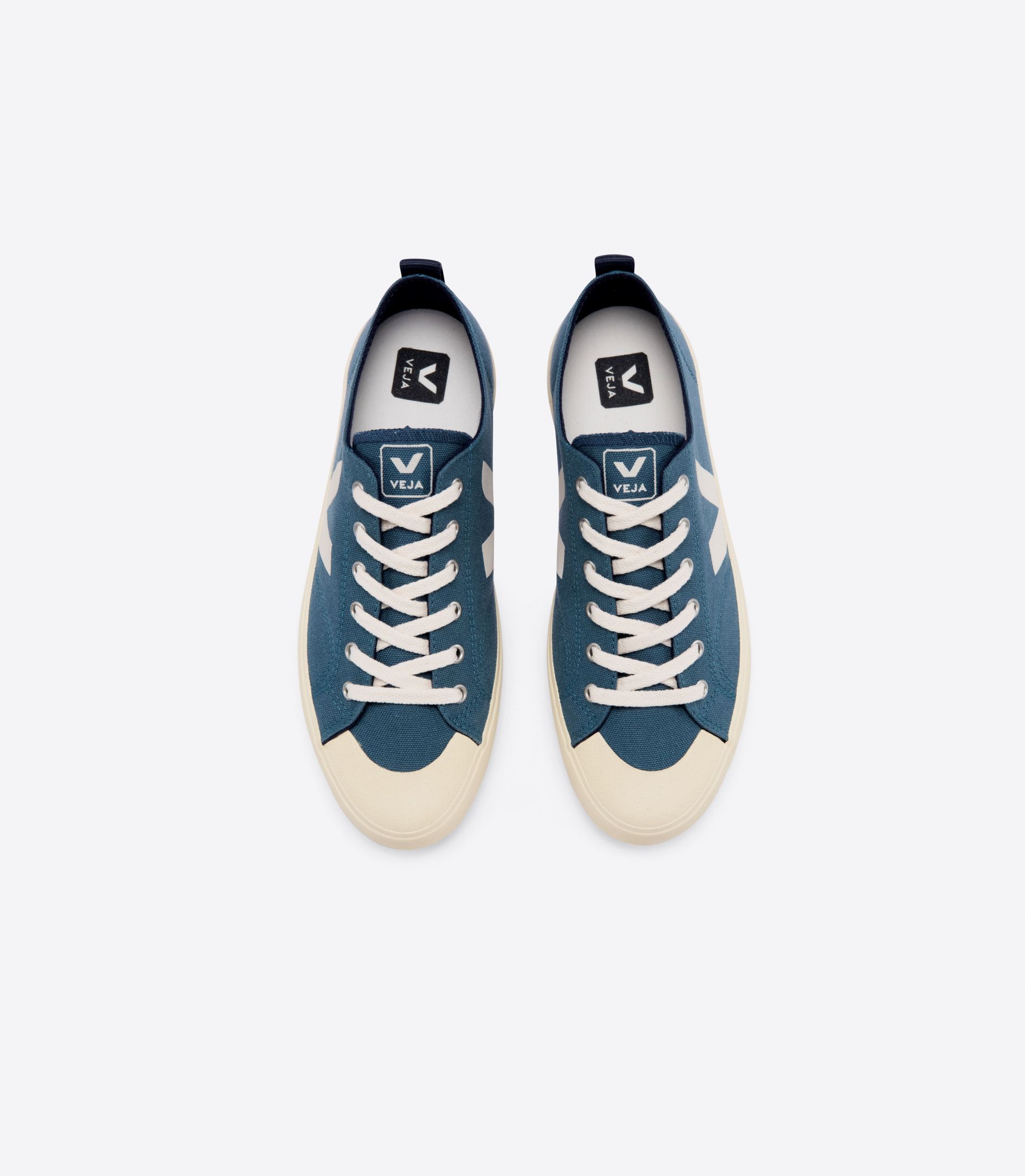 Sapatilhas Veja Nova Canvas Feminino Azuis | VO2736509