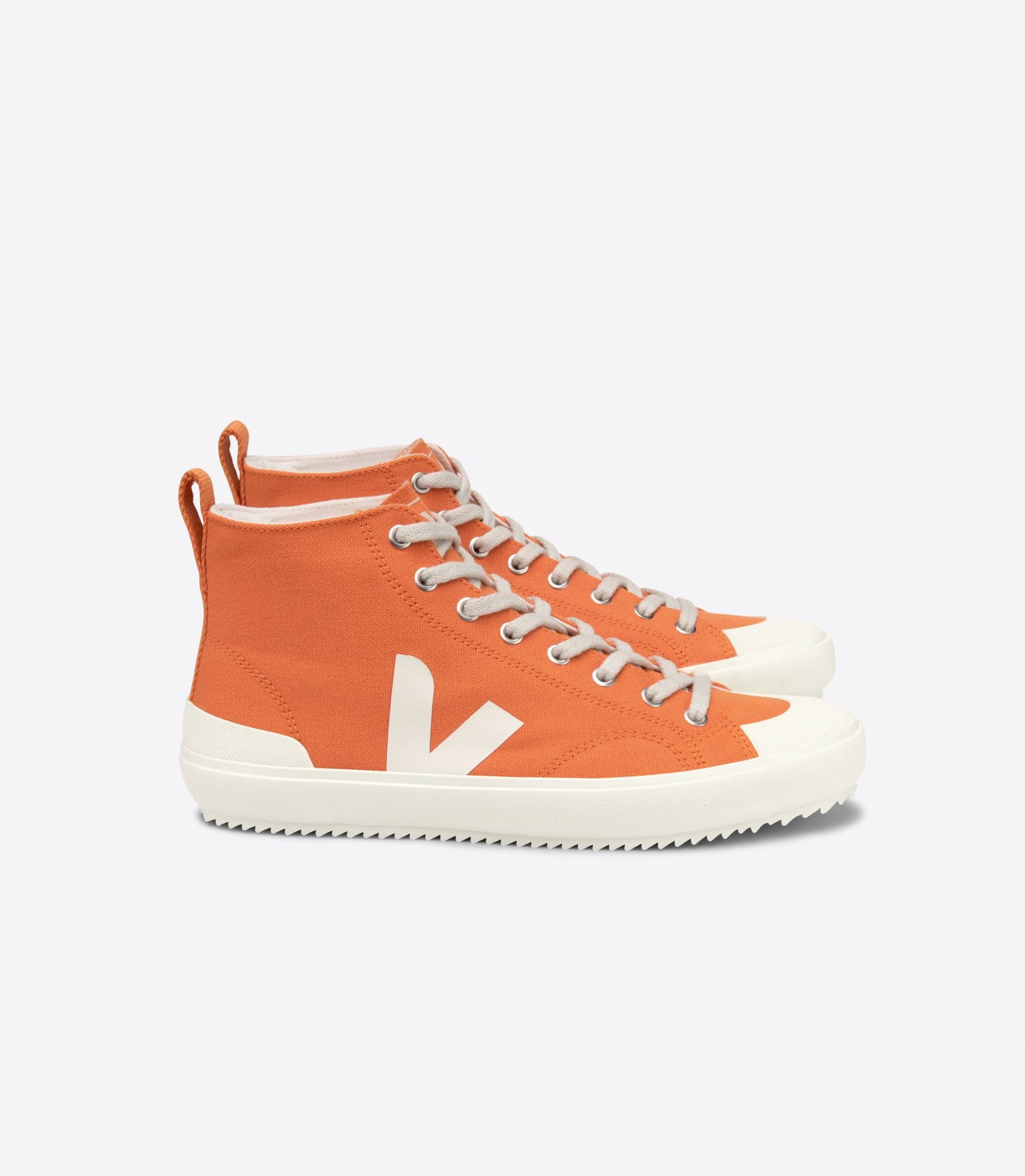 Sapatilhas Veja Nova Ht Canvas Feminino Laranja | FK7906248