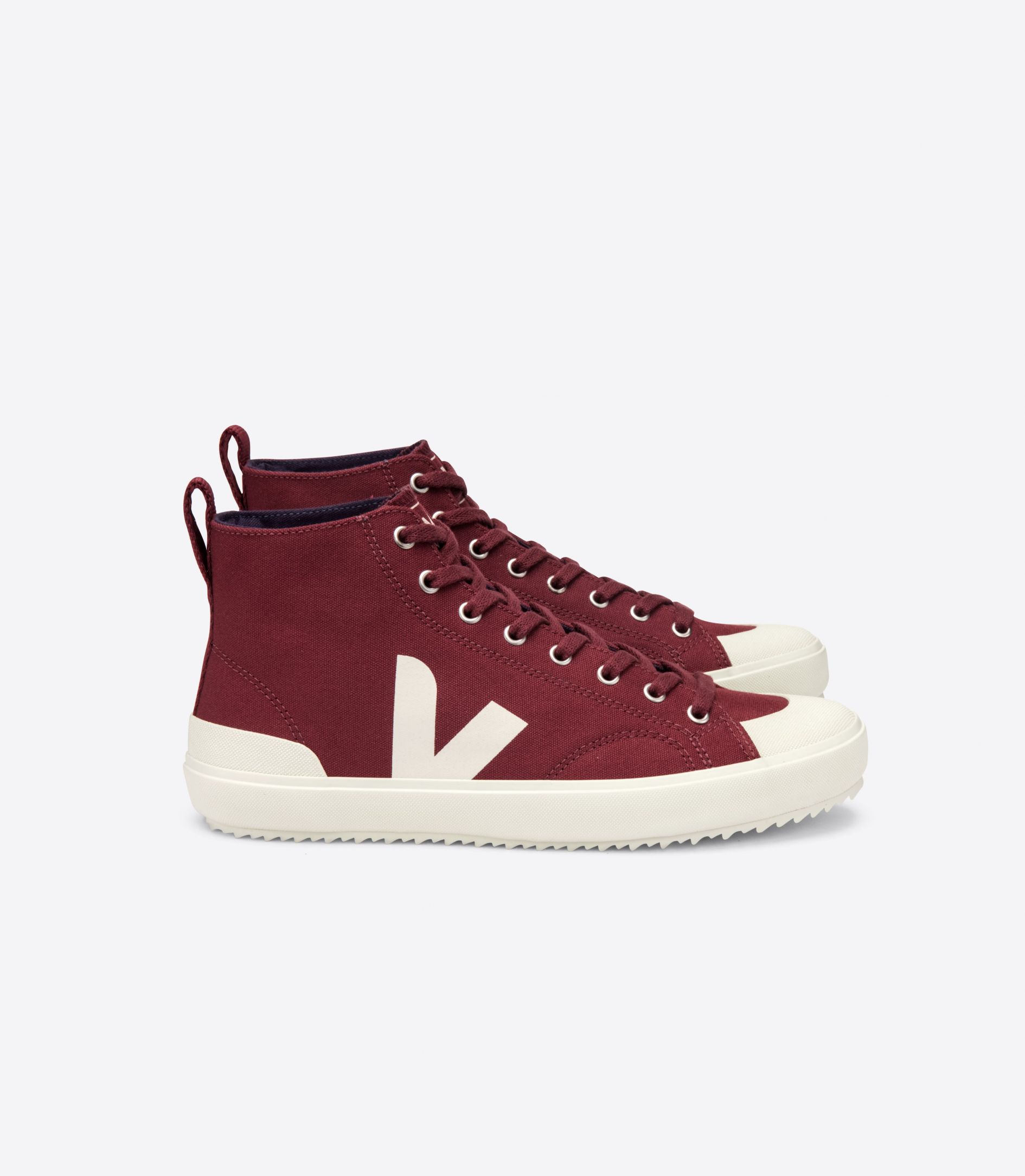 Sapatilhas Veja Nova Ht Canvas Feminino Vermelhas | GL7824961