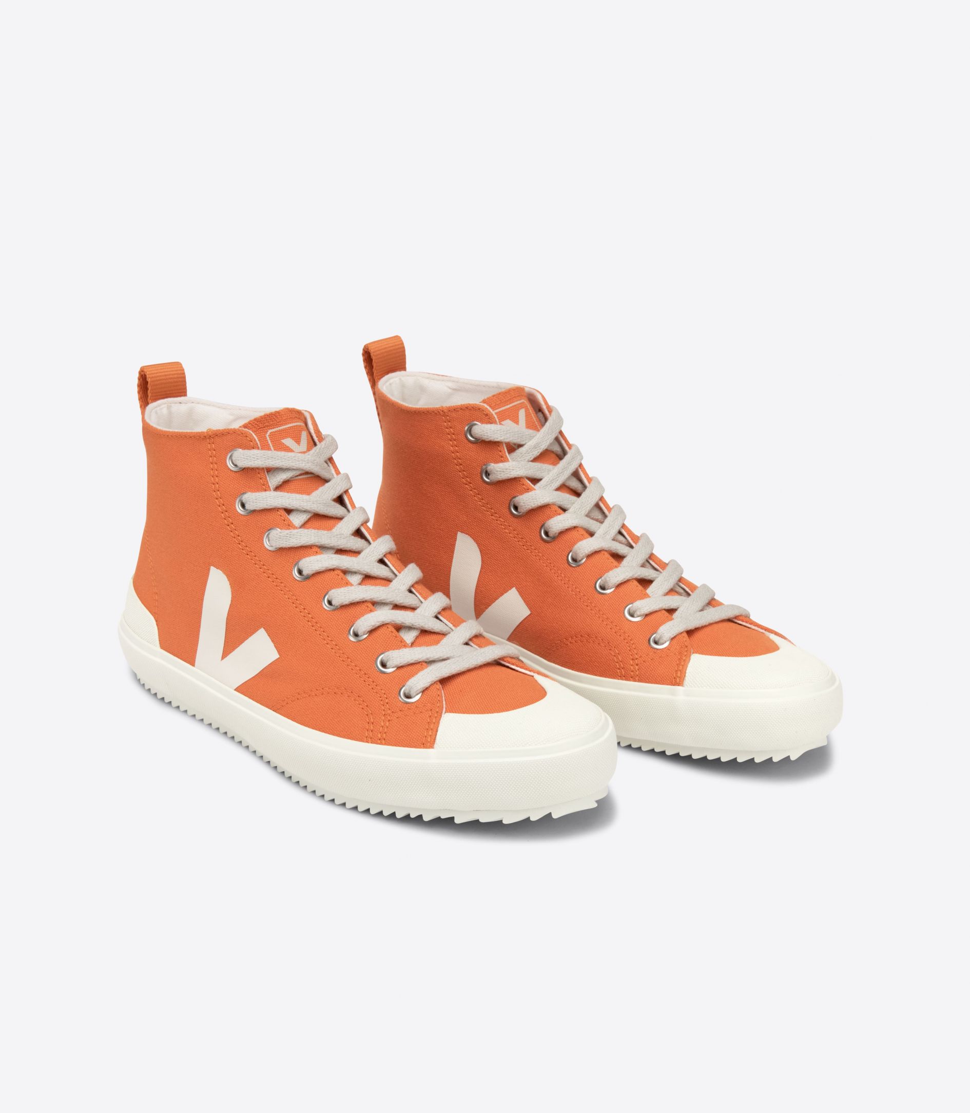 Sapatilhas Veja Nova Ht Canvas Masculino Laranja | OT8297154