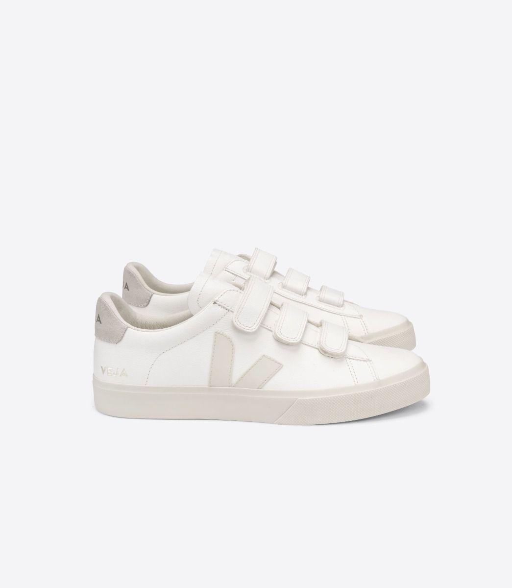 Sapatilhas Veja Recife Chromefree Feminino Branco Bege | ES9760428