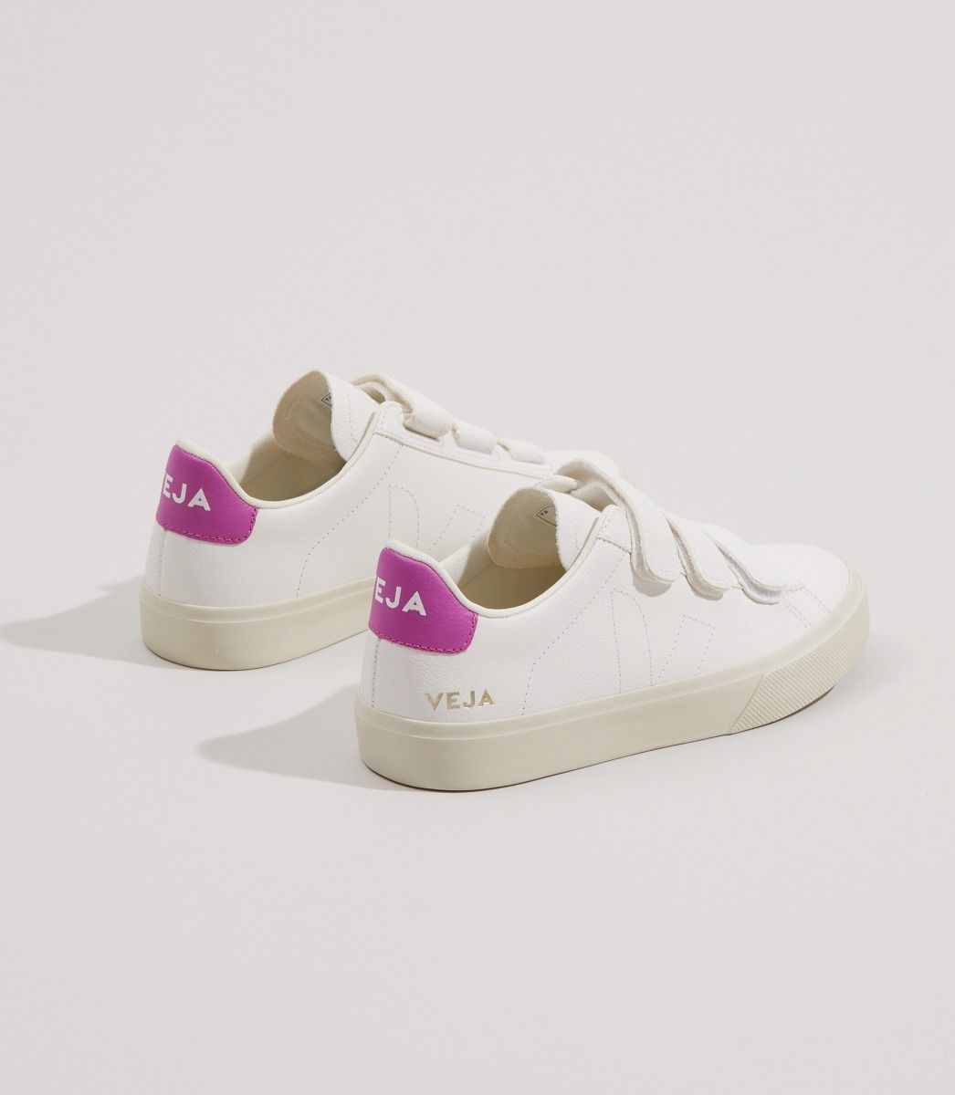 Sapatilhas Veja Recife Chromefree Feminino Branco Roxo | UE7429583