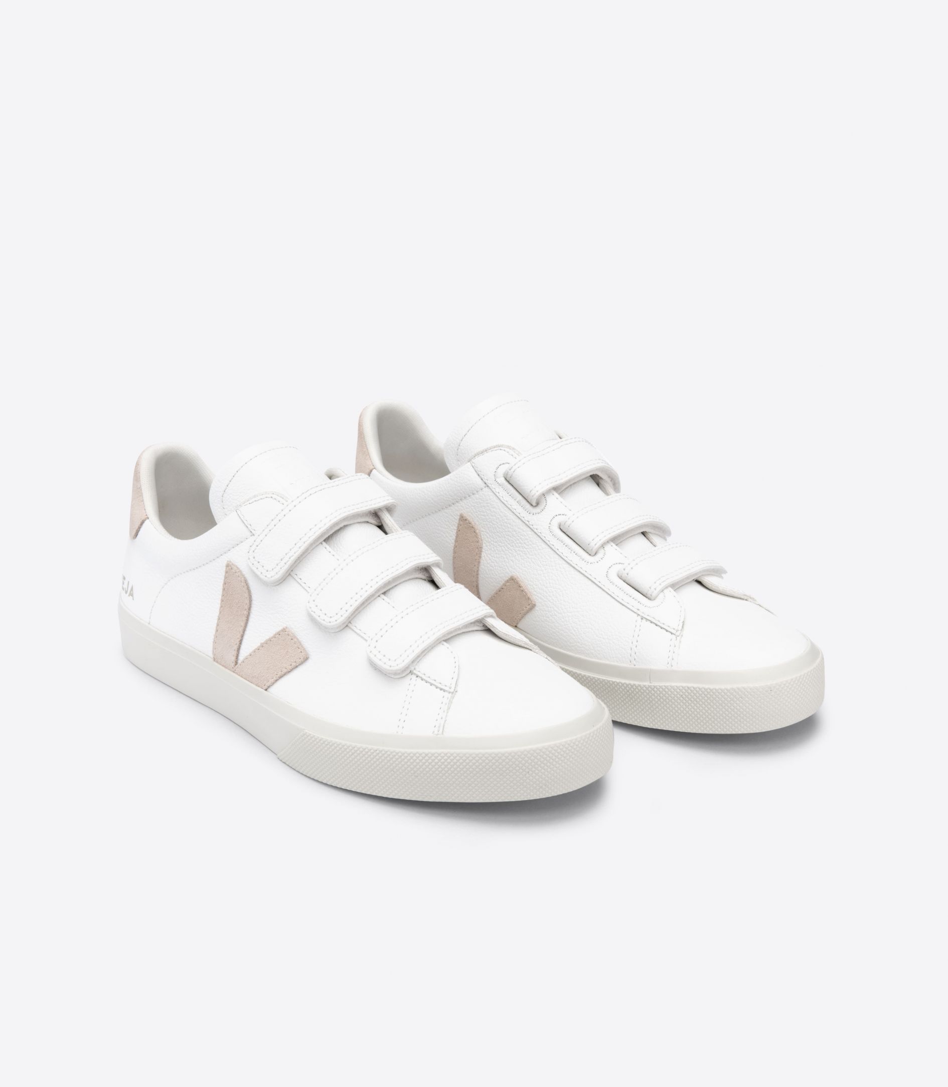 Sapatilhas Veja Recife Chromefree Leather Masculino Branco Bege | IZ7630419