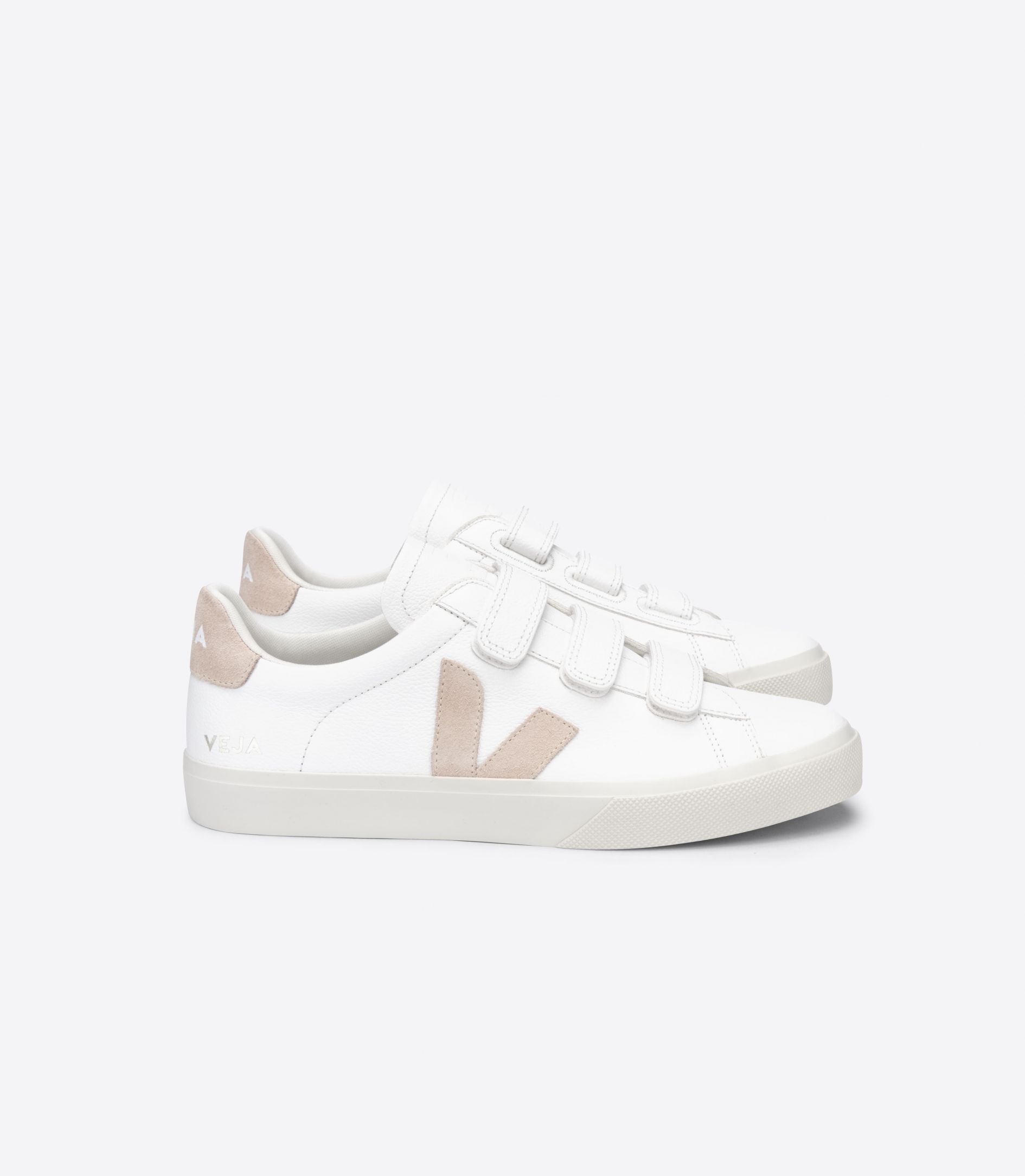 Sapatilhas Veja Recife Chromefree Leather Masculino Branco Bege | IZ7630419