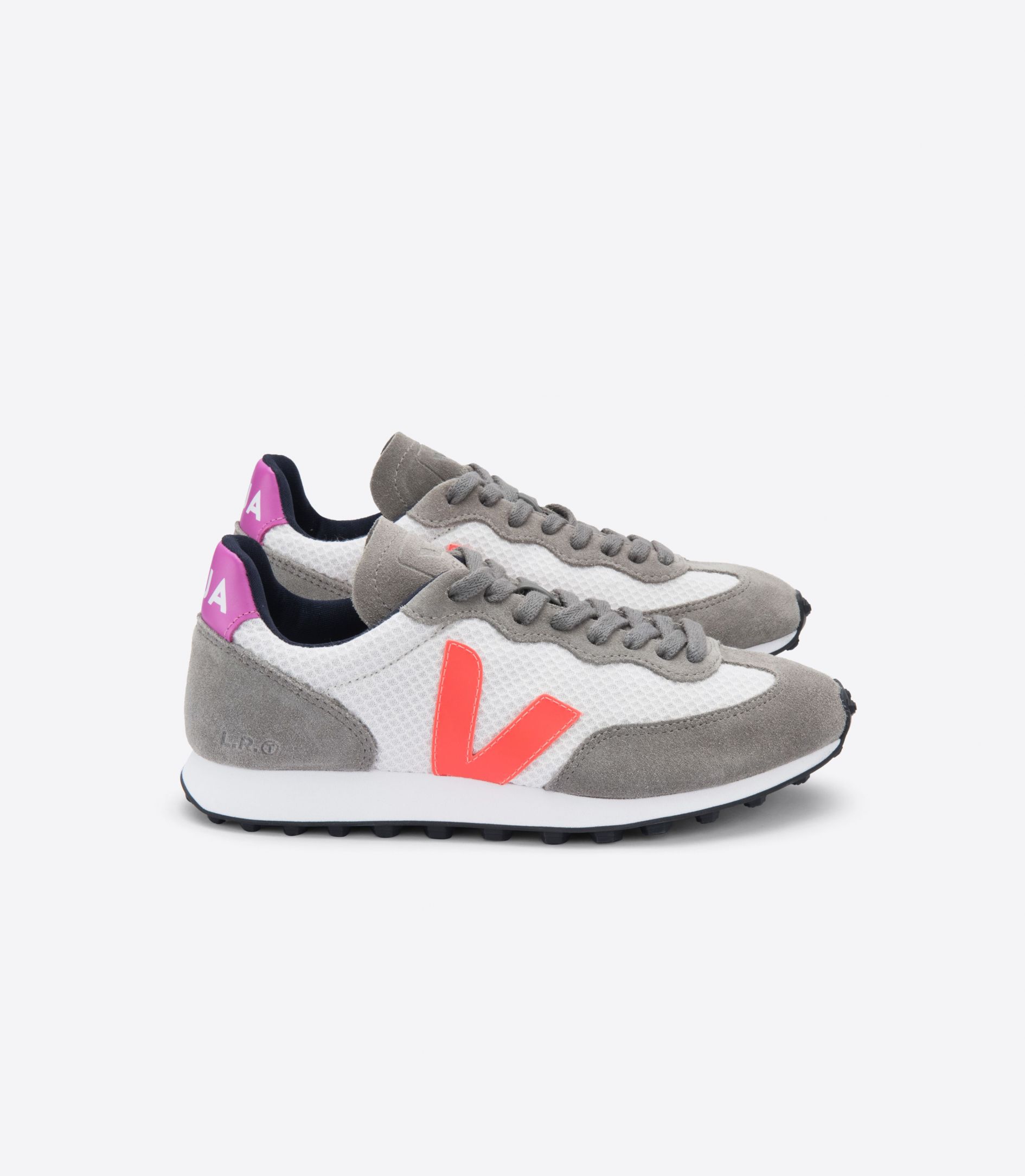 Sapatilhas Veja Rio Branco Hexamesh Gravel Feminino Laranja Roxo | OH8675490