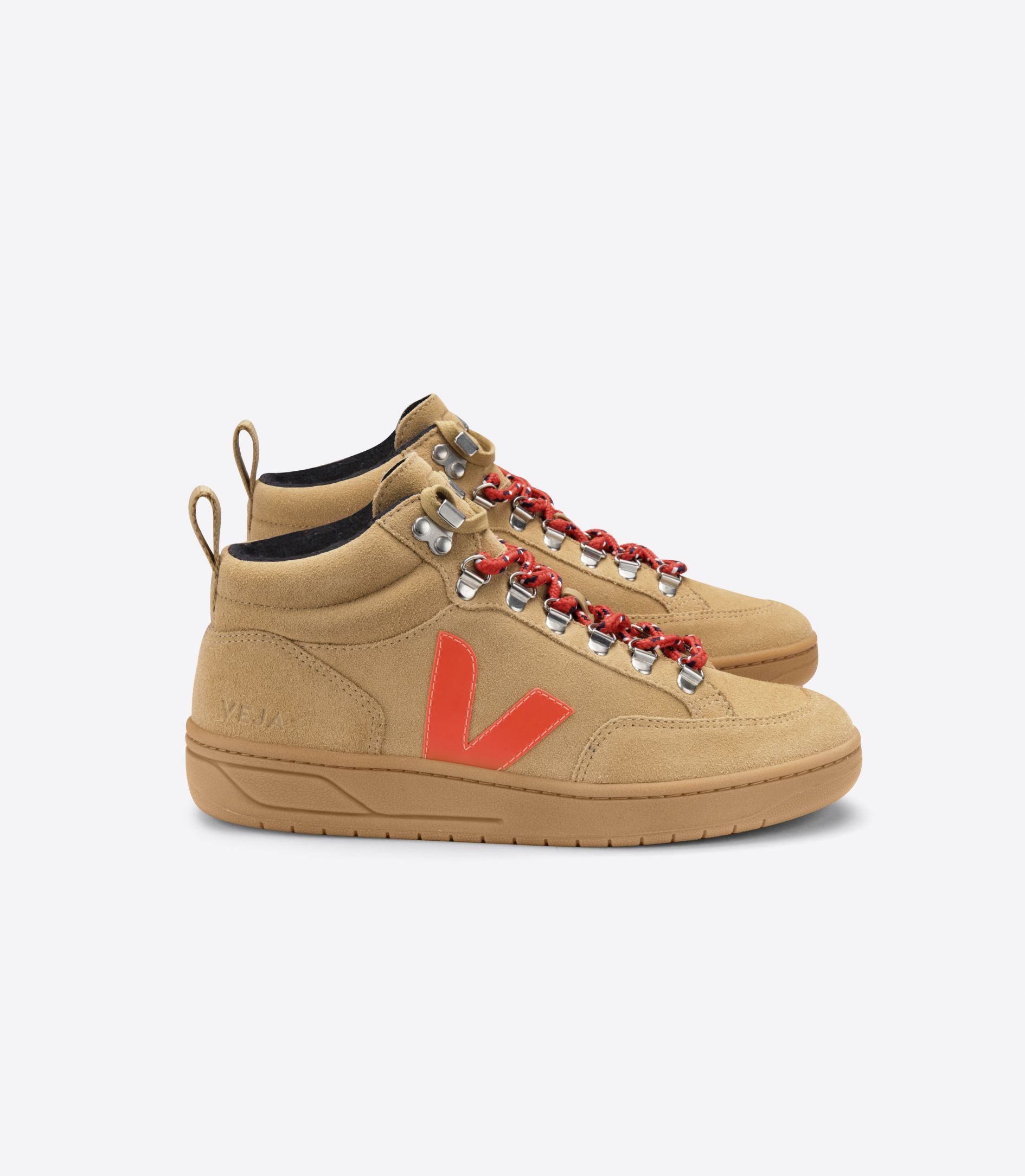 Sapatilhas Veja Roraima Suede Feminino Laranja | CB4370219