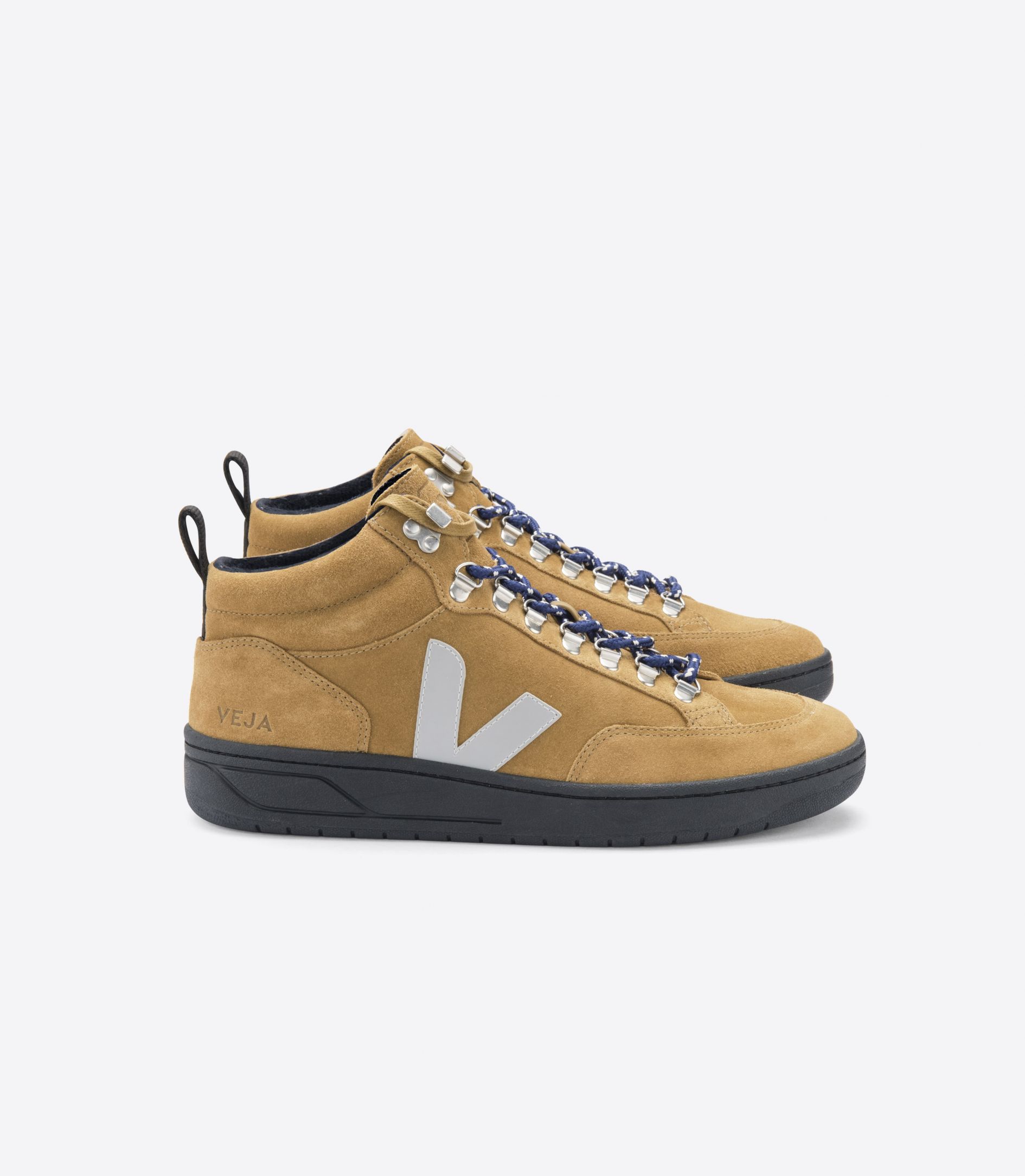 Sapatilhas Veja Roraima Suede Masculino Marrom Cinzentas Pretas | LJ6839740