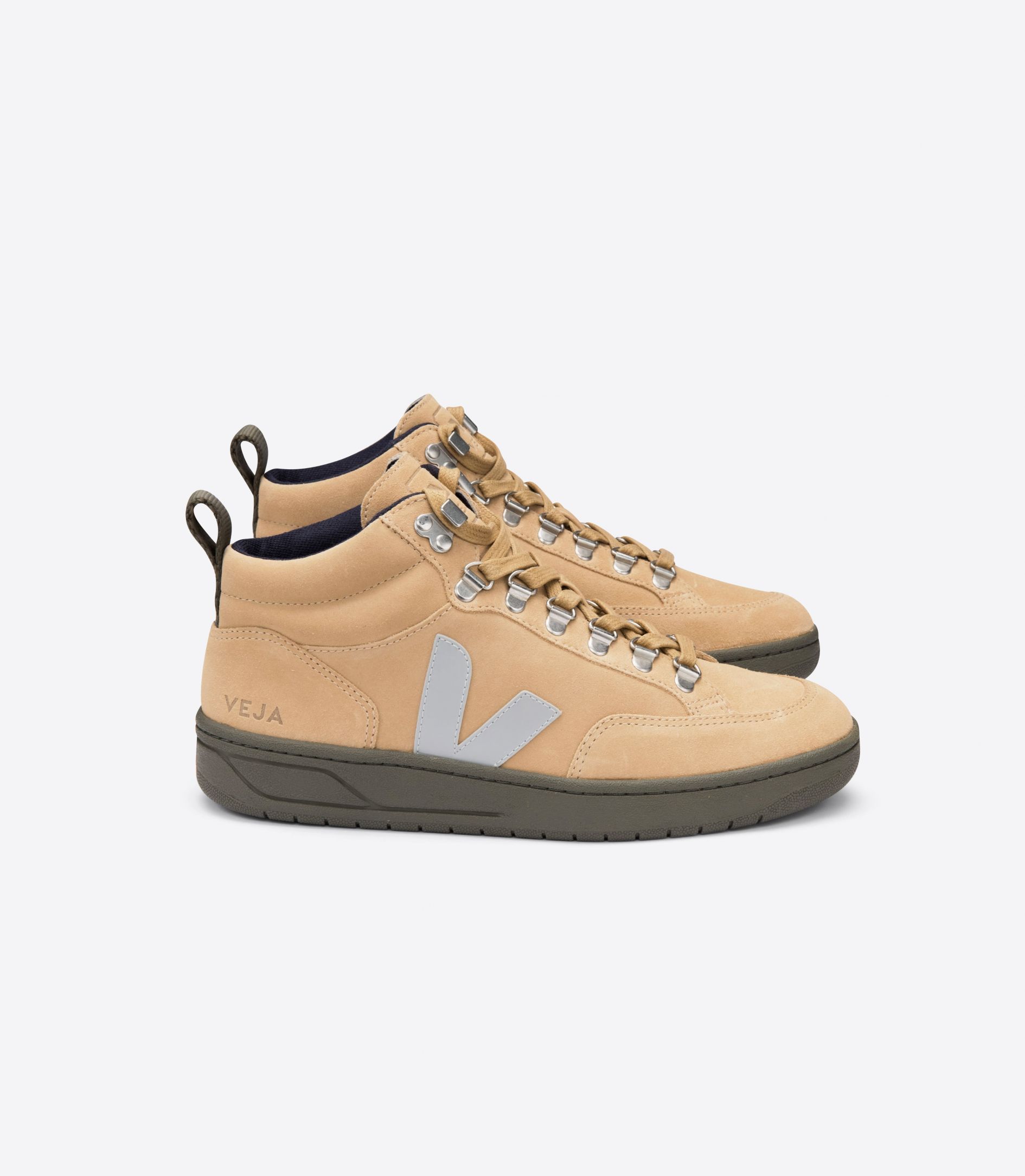 Sapatilhas Veja Roraima Suede Masculino Cinzentas | OF7932568