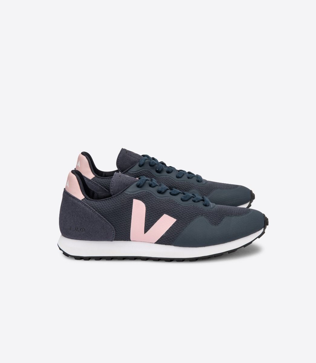 Sapatilhas Veja Sdu Alveomesh Feminino Azul Marinho Rosa | HP4708295