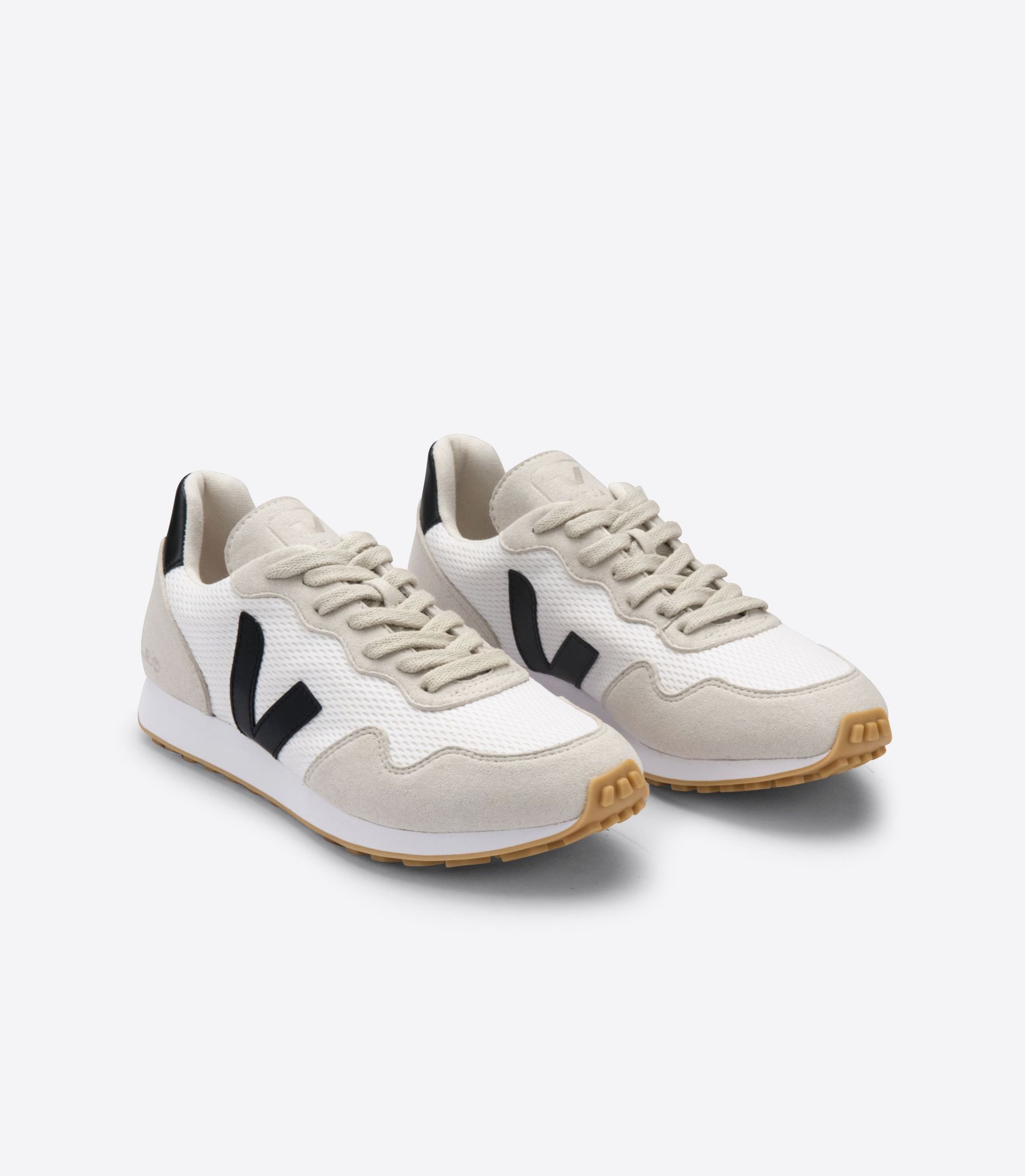 Sapatilhas Veja Sdu Rec Alveomesh Feminino Branco Pretas Bege | TG3175968