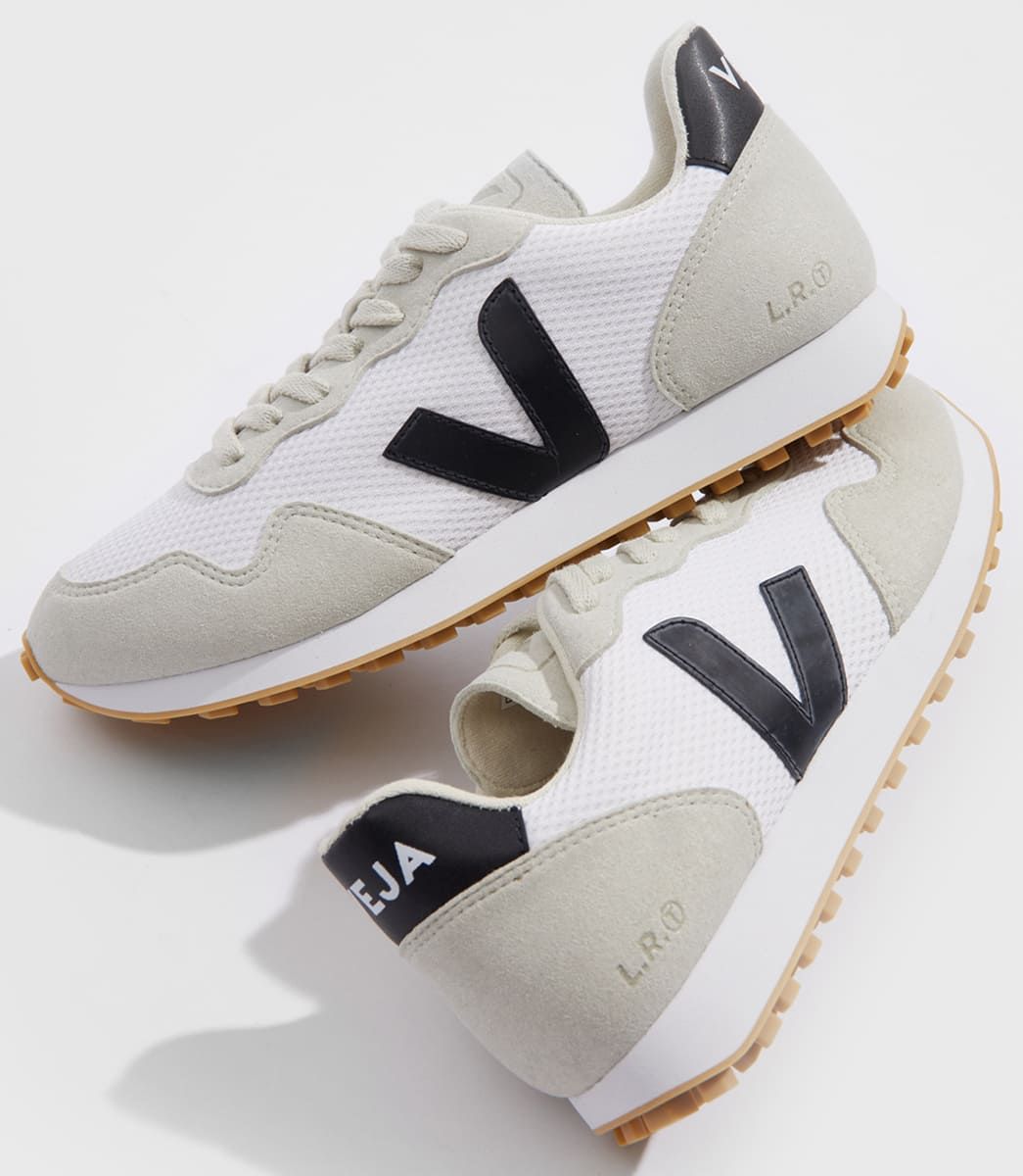 Sapatilhas Veja Sdu Rec Alveomesh Feminino Branco Pretas Bege | TG3175968