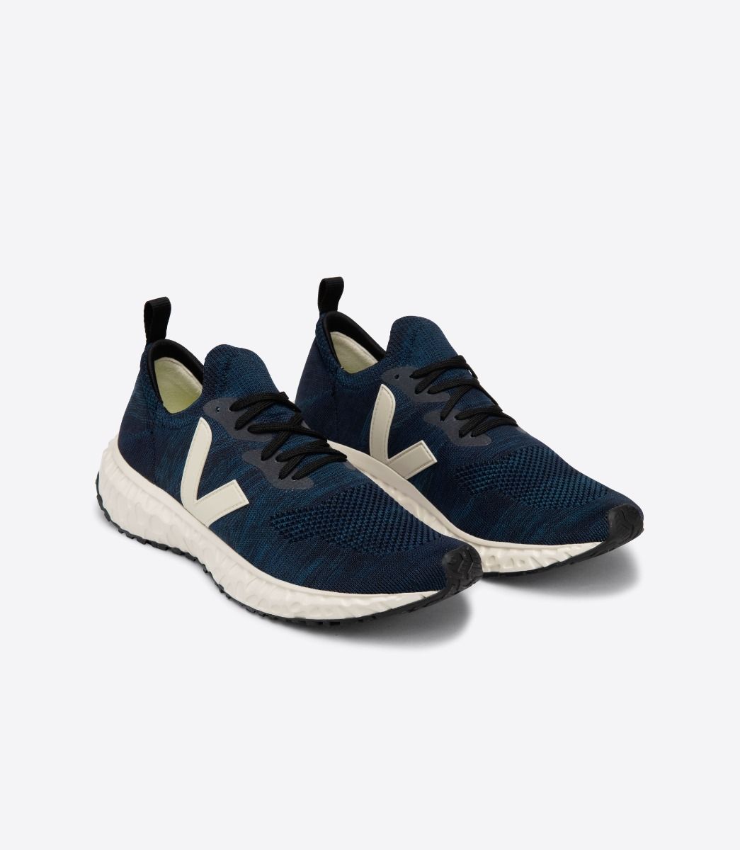 Sapatilhas Veja Thunderbird V-Knit Masculino Azuis | EG3109247