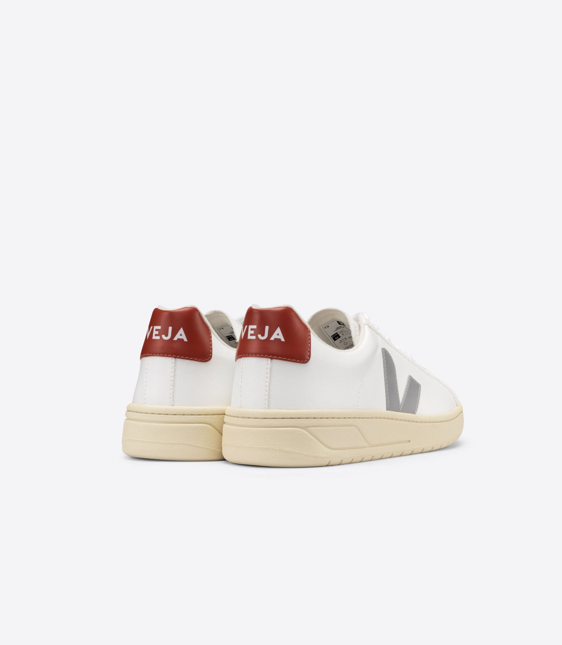 Sapatilhas Veja Urca Cwl Feminino Branco Cinzentas Vermelhas | QW9102468