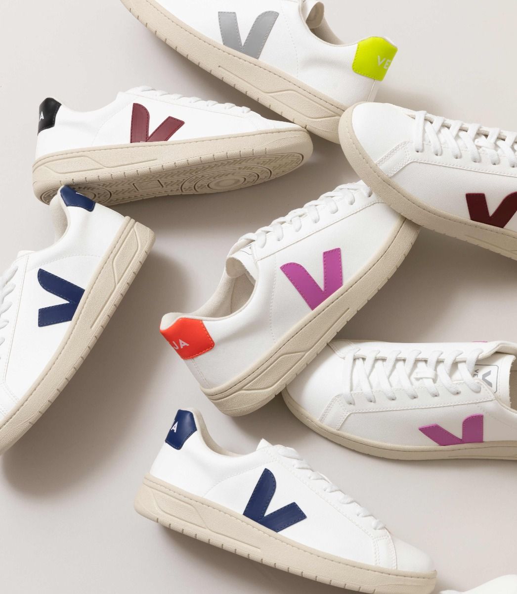 Sapatilhas Veja Urca Cwl Feminino Branco Roxo Laranja | TE0367419