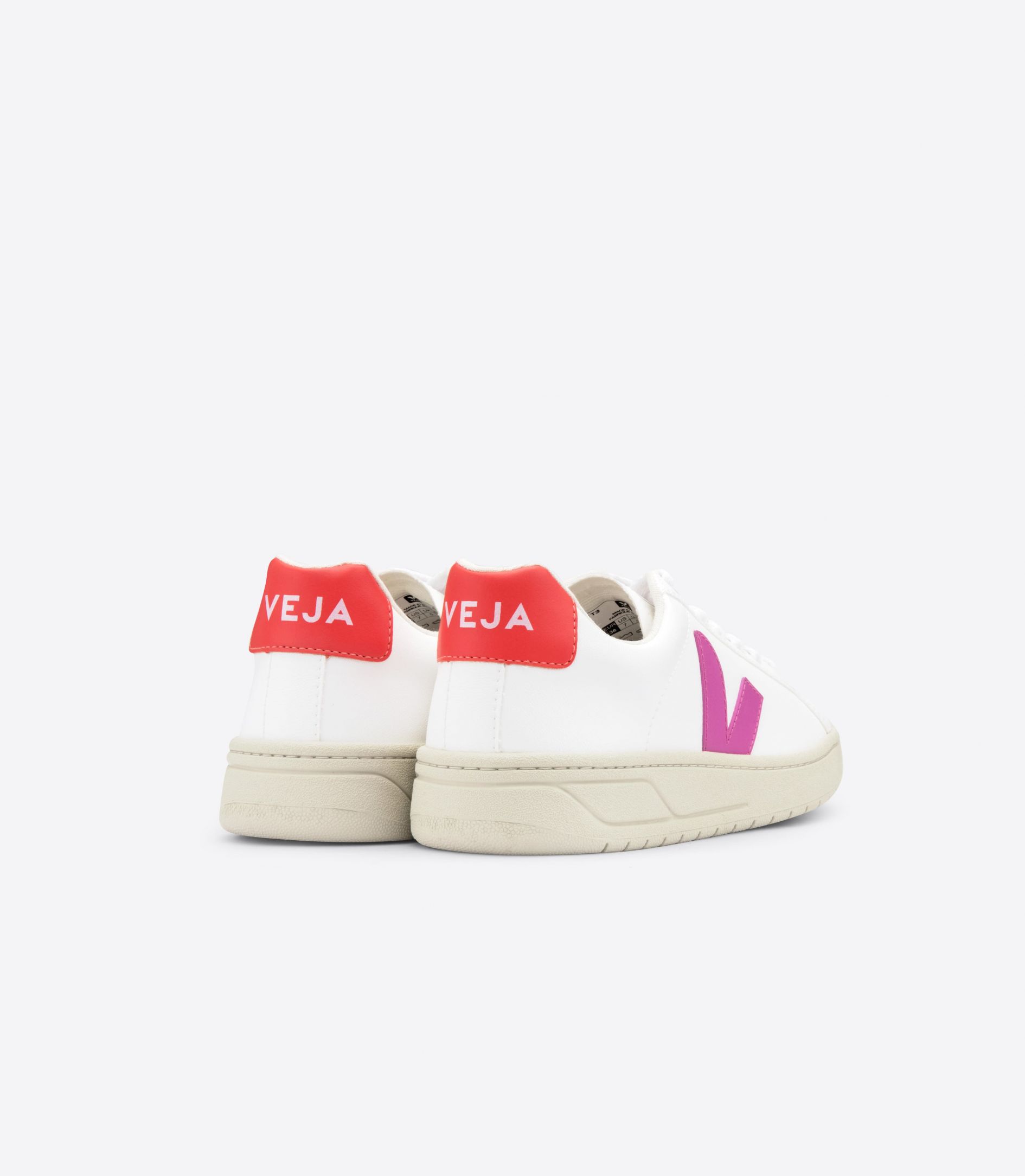 Sapatilhas Veja Urca Cwl Masculino Branco Roxo Laranja | OP6352094