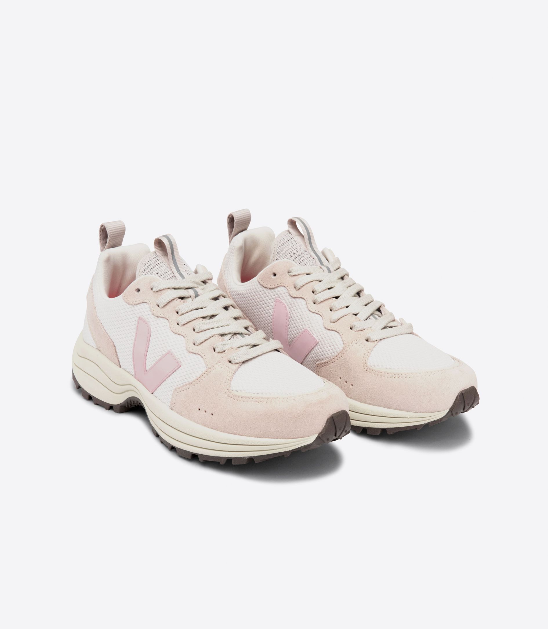 Sapatilhas Veja Venturi Alveomesh Feminino Bege Rosa | TF8423157