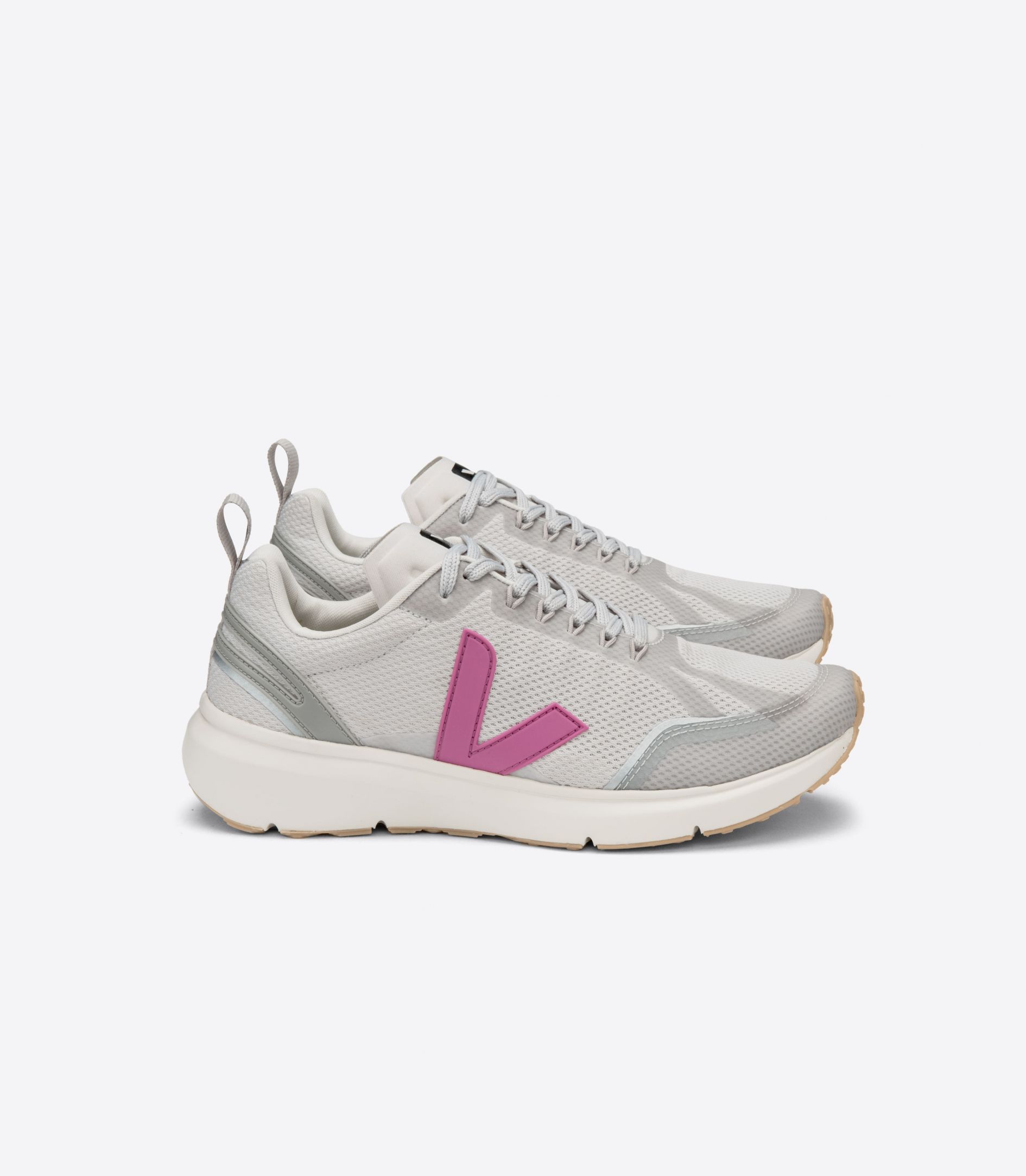 Sapatilhas Running Veja Condor 2 Alveomesh Feminino Luz Cinzentas Roxo | OW9827536