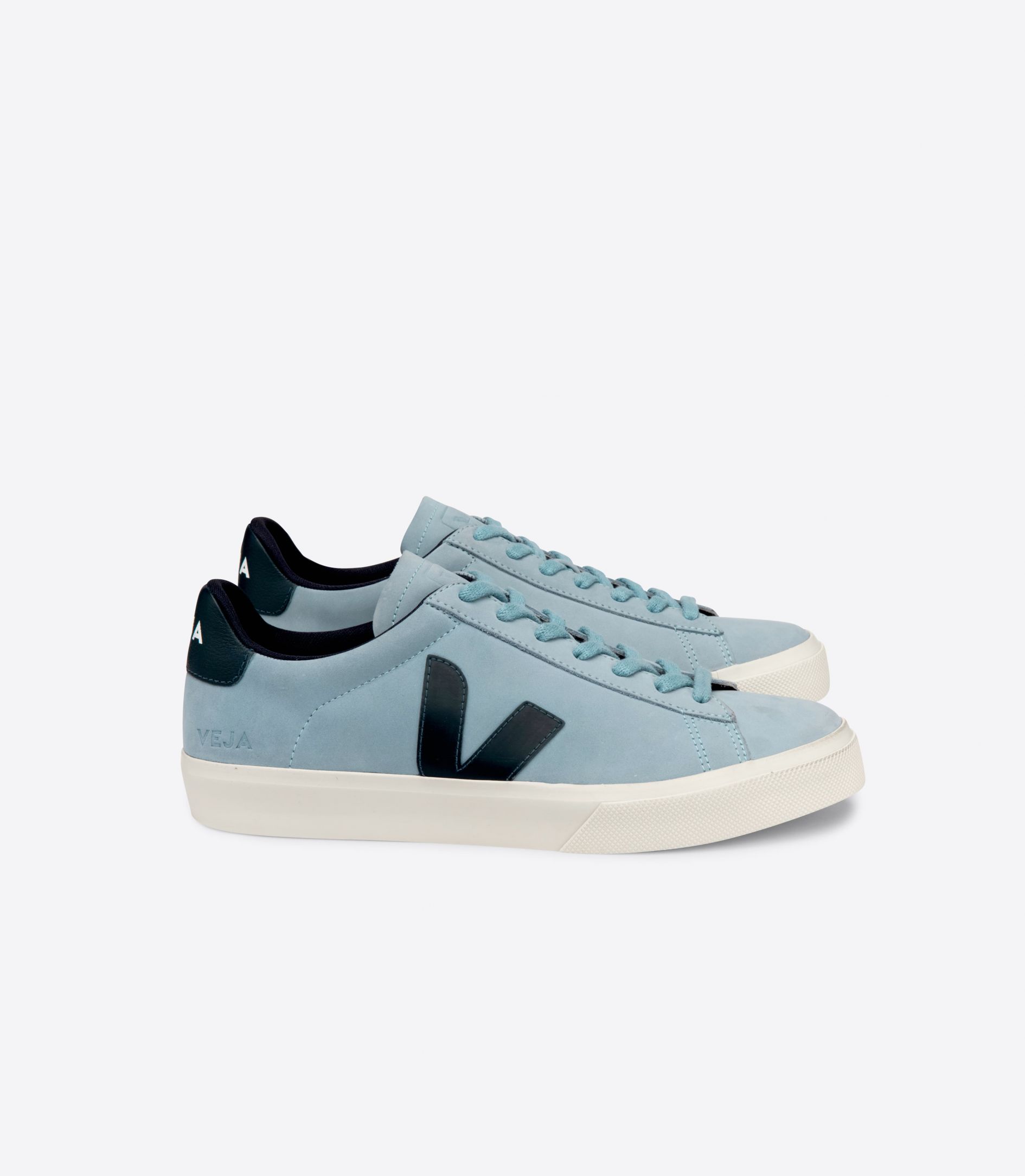 Sapatilhas Veja Campo Nubuck Feminino Cinzentas | UX4920637