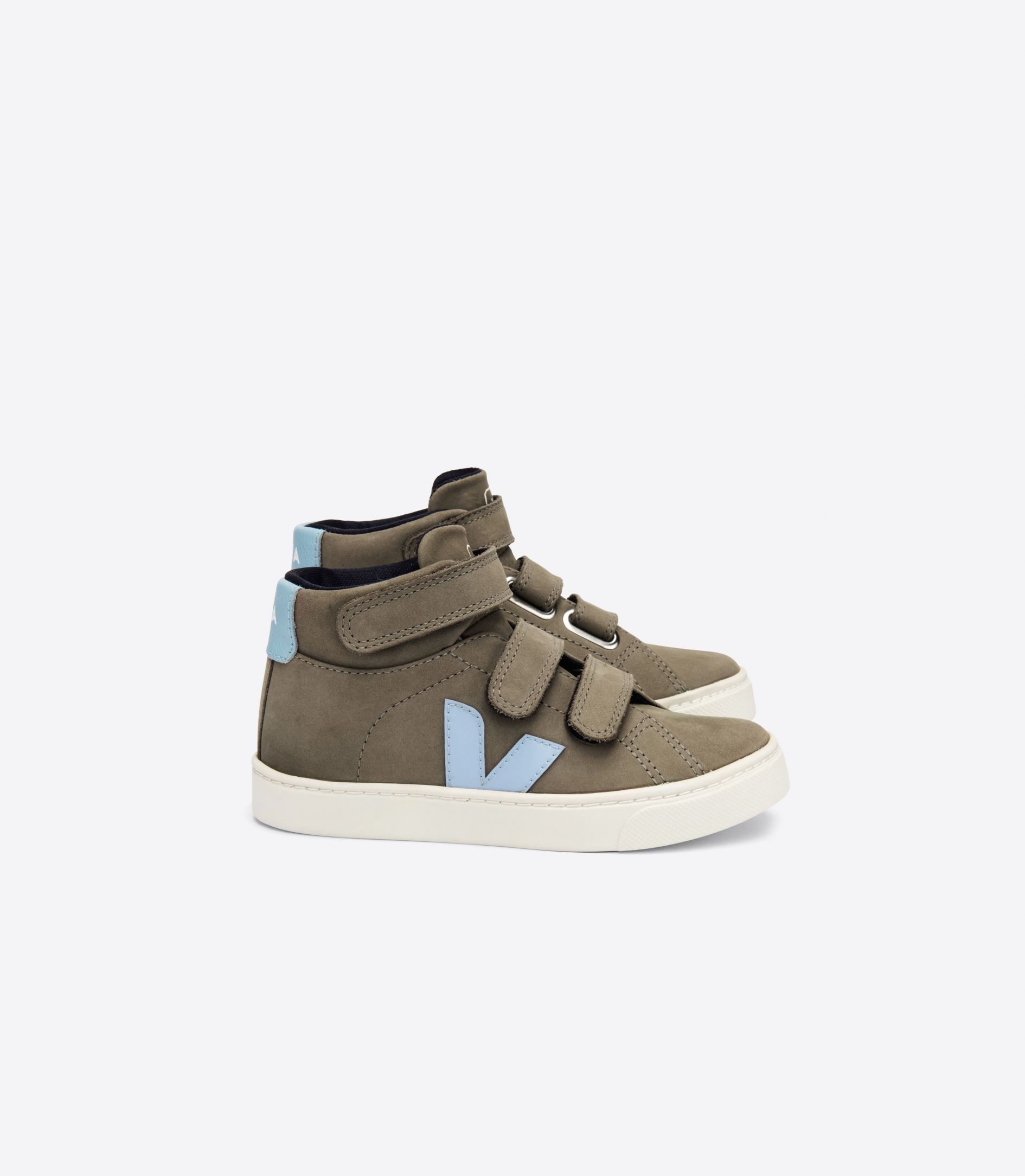 Sapatilhas Veja Esplar Medio Nubuck Criança Cinzentas | FL9146258