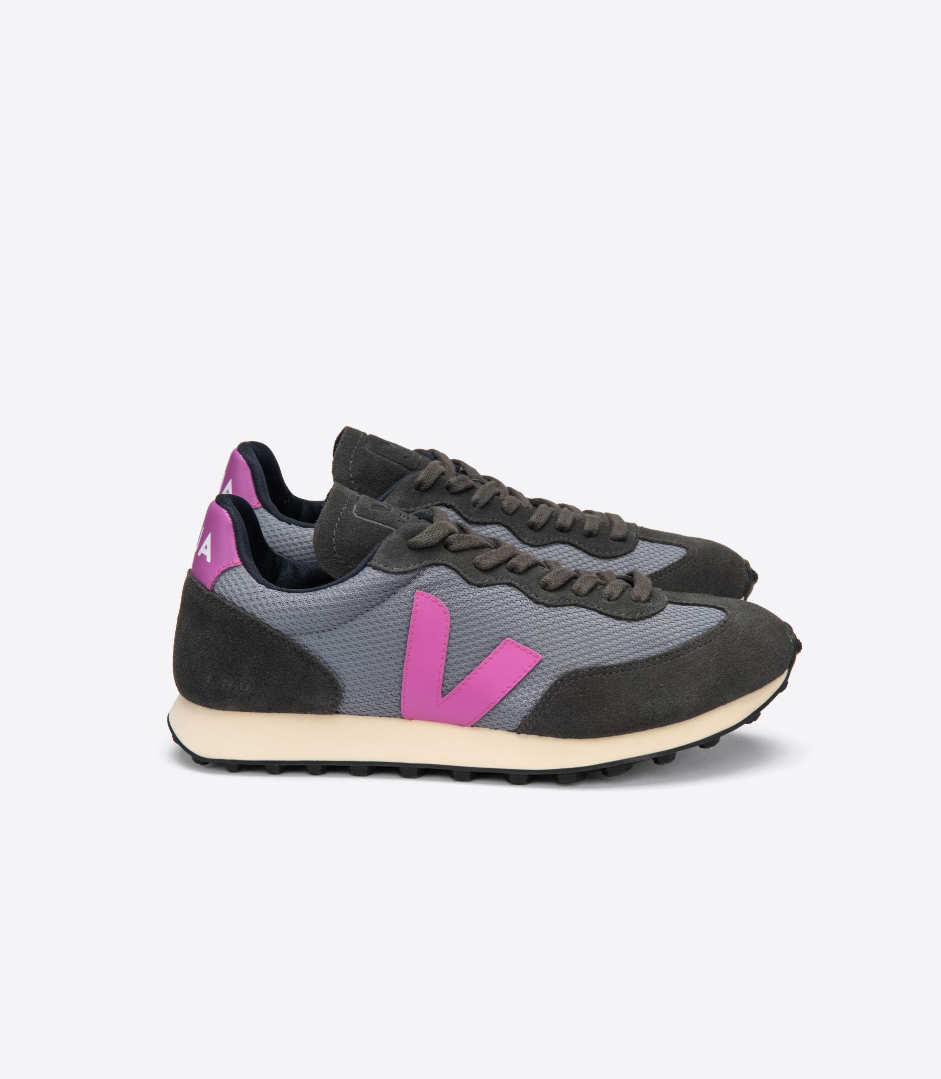 Sapatilhas Veja Rio Branco Alveomesh Feminino Cinzentas Rosa | FY8261970