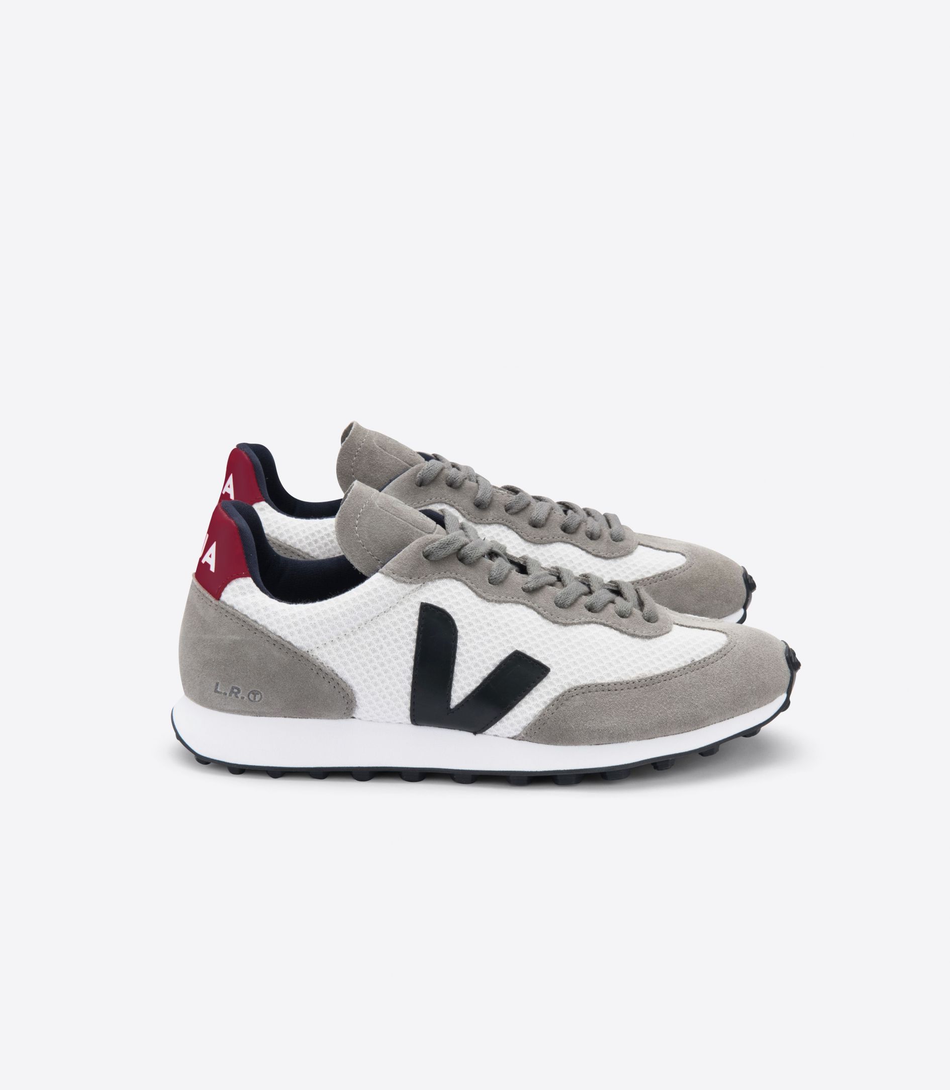 Sapatilhas Veja Rio Branco Hexamesh Gravel Masculino Pretas Vermelhas | AE1498532