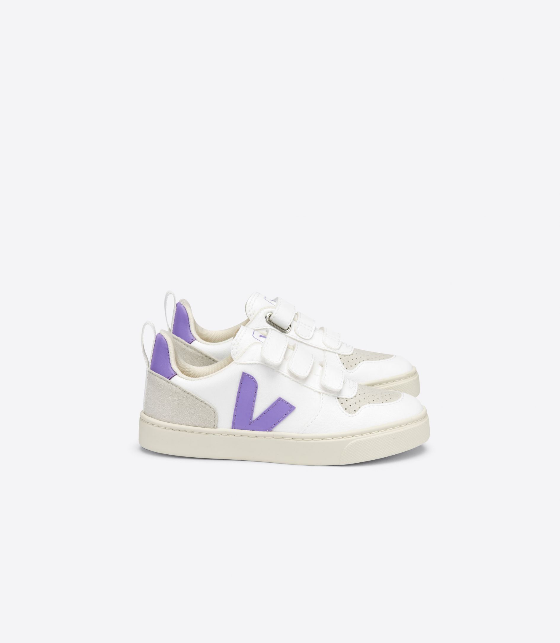 Sapatilhas Veja V-10 Cwl Criança Branco Laranja | NC3817456